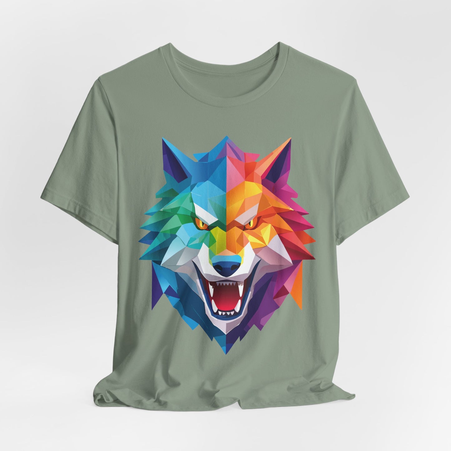 Unisex Animal Shirt, Tee Shirt with Animals, Art Design Tee Shirt, Wild Animals Shirt