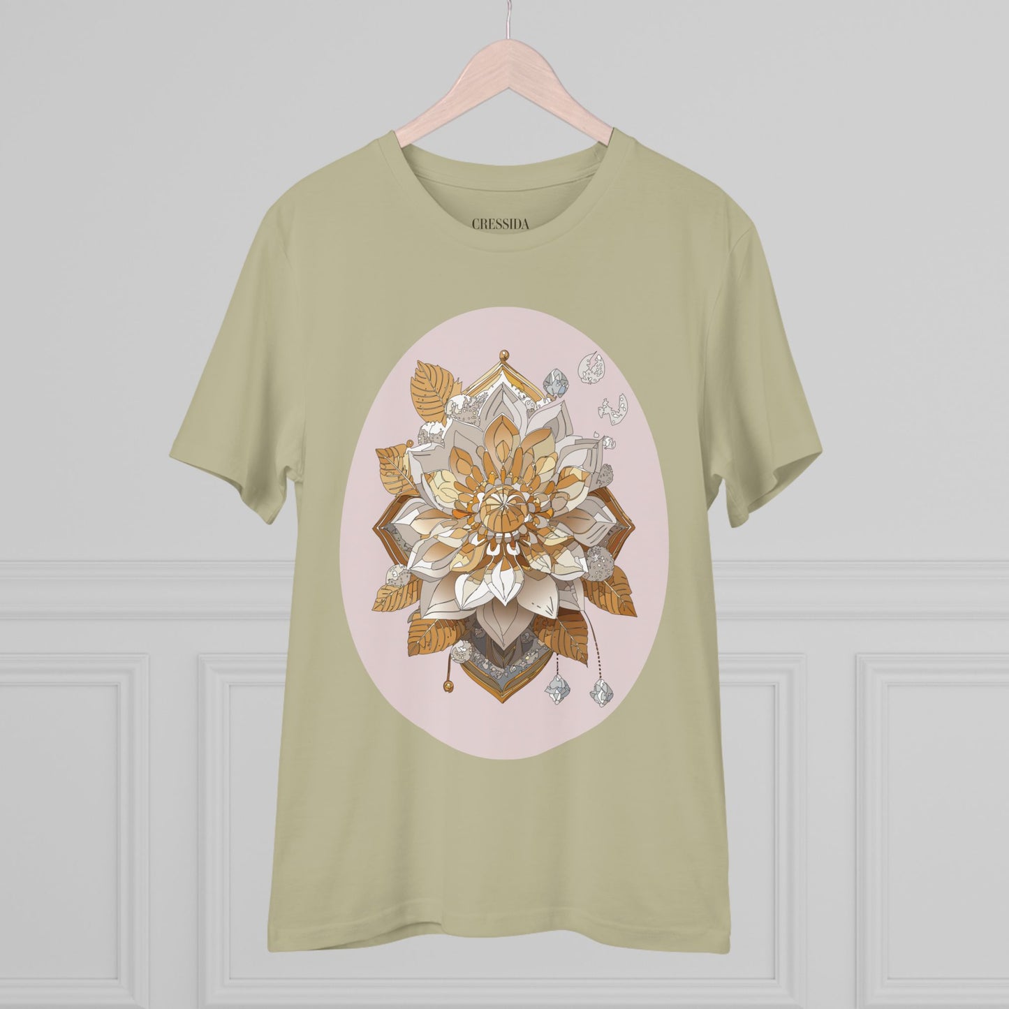 Organic T-shirt with Flower