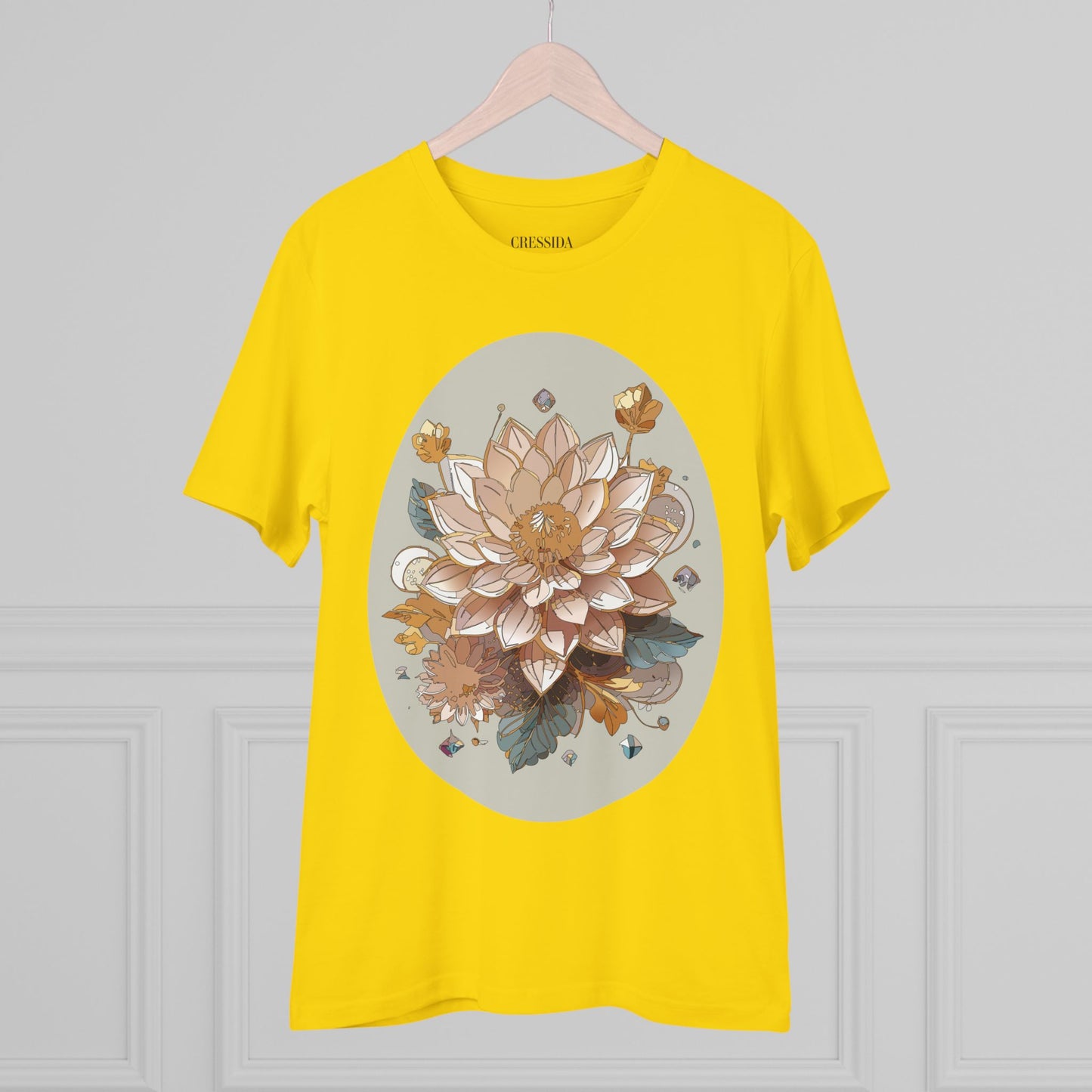 Organic T-shirt with Flower