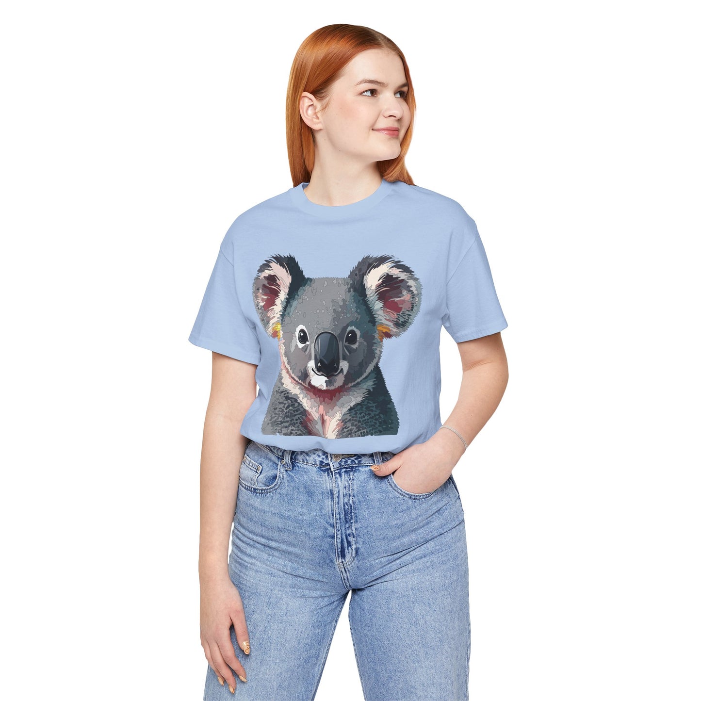 Unisex Animal Shirt, Tee Shirt with Animals, Art Design Tee Shirt, Wild Animals Shirt
