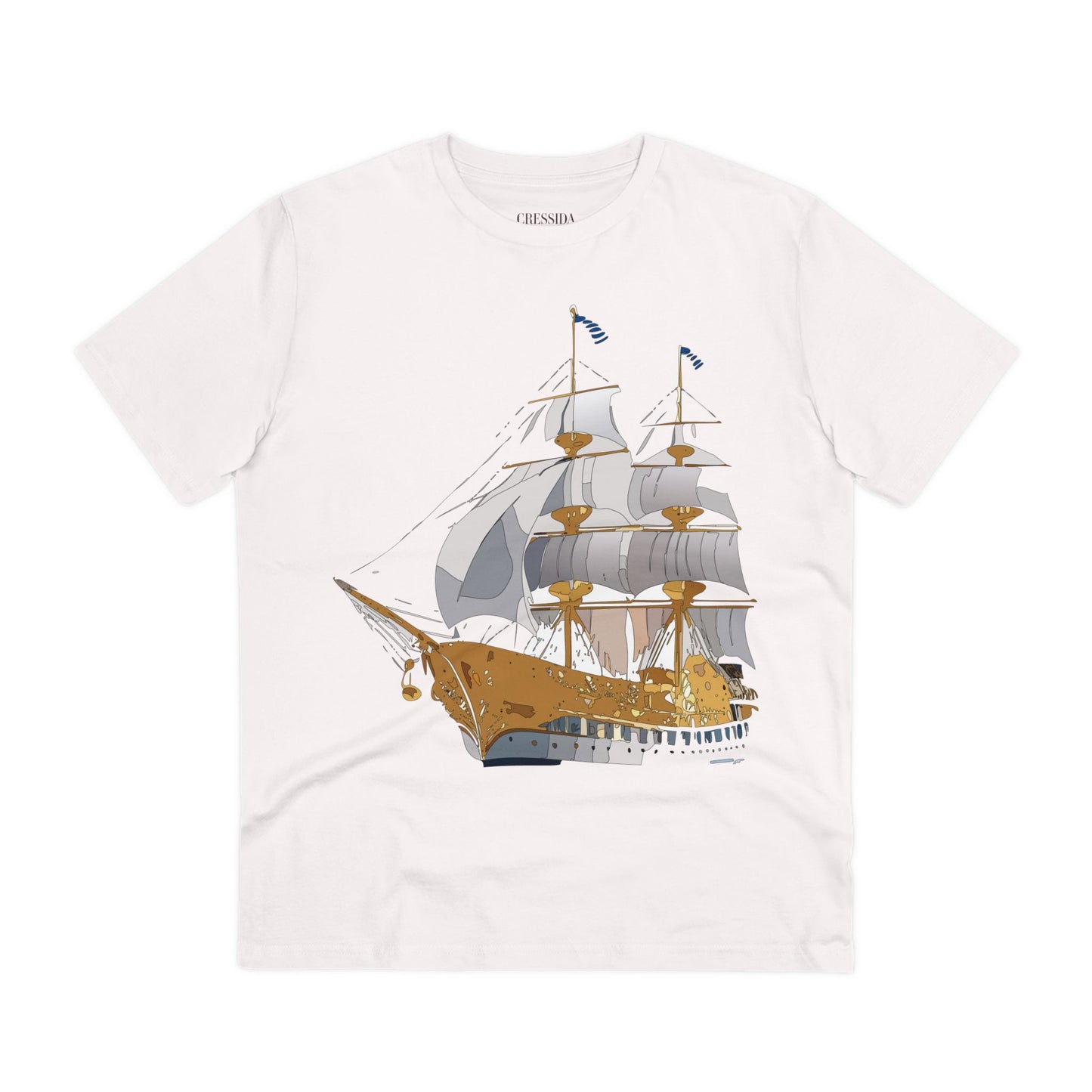 Organic T-shirt with Ship