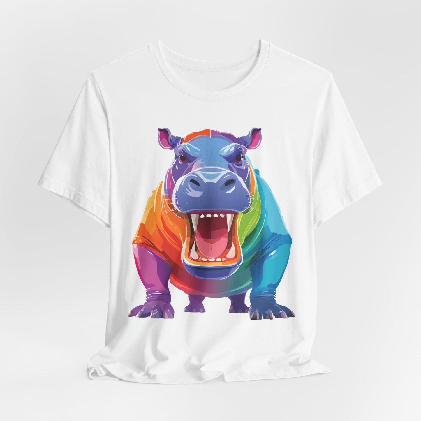 Unisex Animal Shirt, Tee Shirt with Animals, Art Design Tee Shirt, Wild Animals Shirt