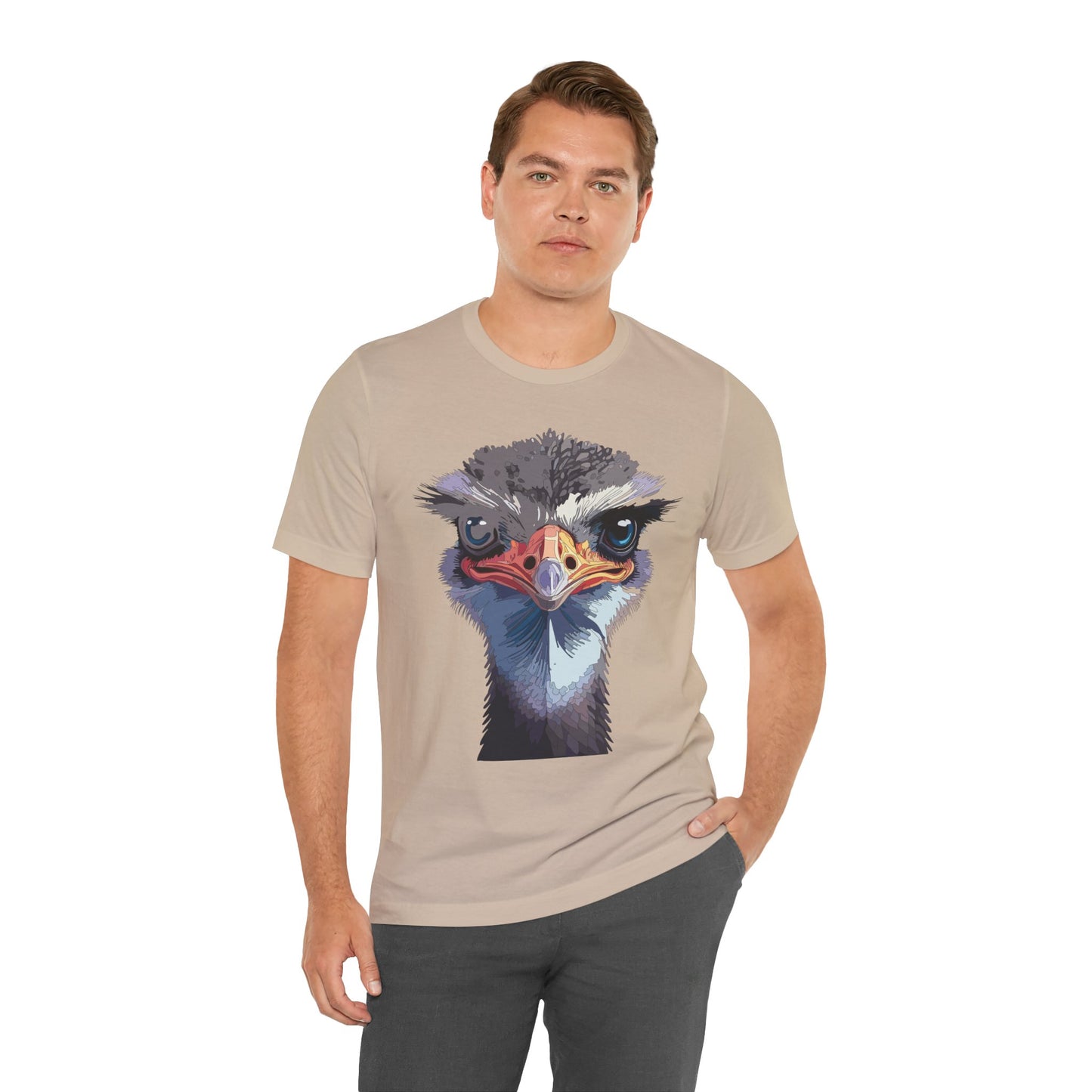 Unisex Animal Shirt, Tee Shirt with Animals, Art Design Tee Shirt, Wild Animals Shirt