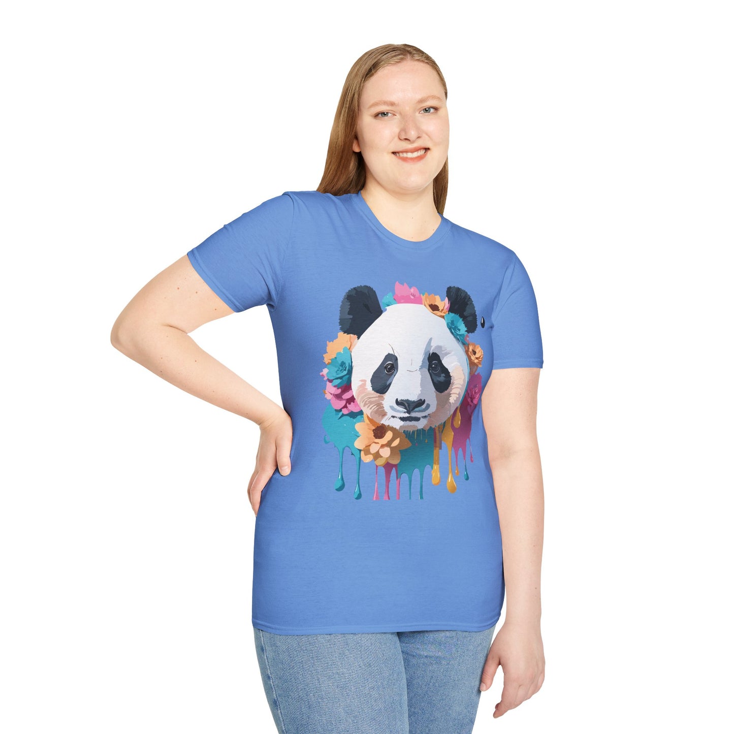Panda Shirt, T Shirt with Panda, Animal Shirt, Tee Shirt with Animals