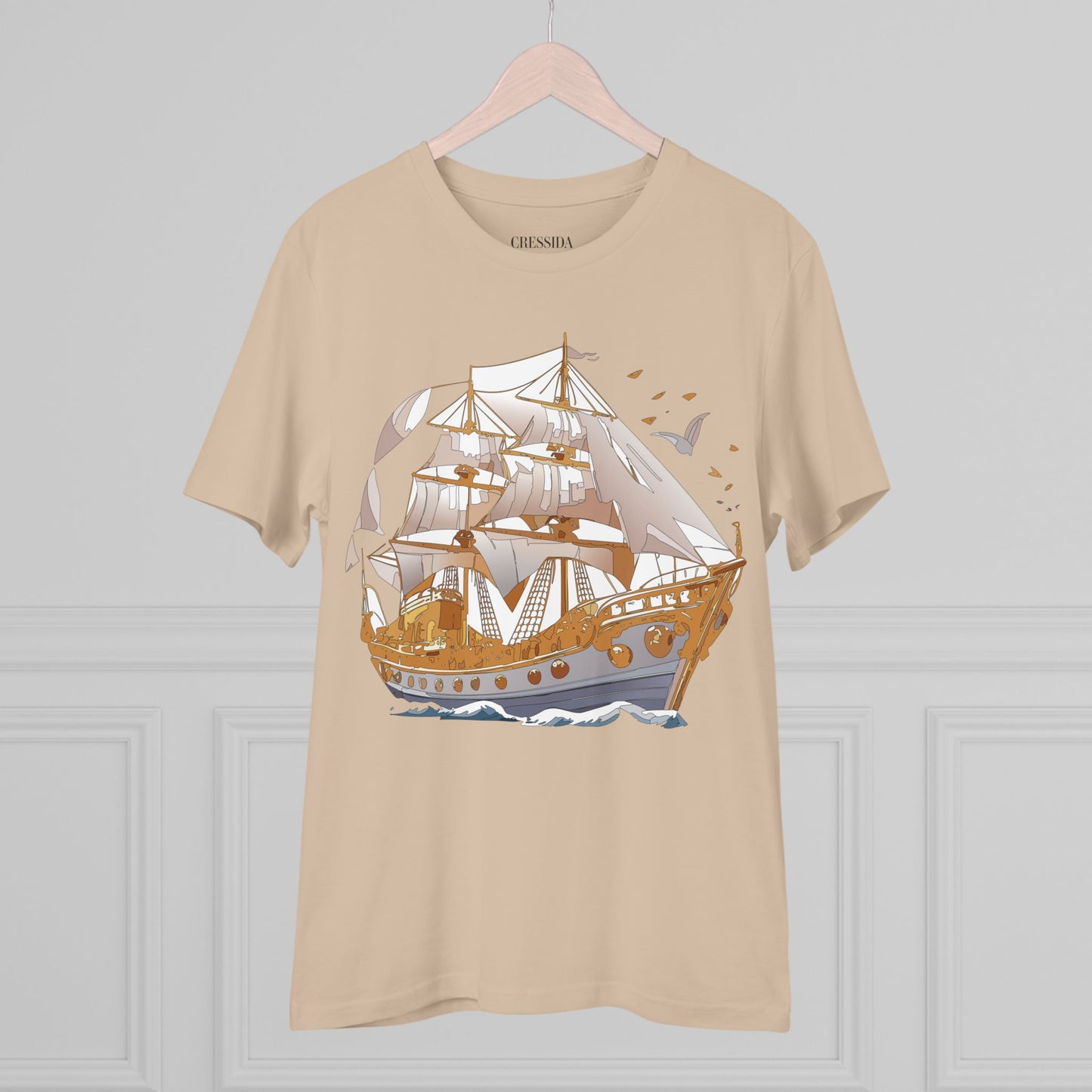 Organic T-shirt with Ship