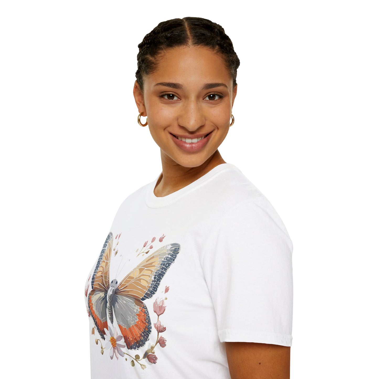Butterfly Shirt, T Shirt with Butterfly, Monarch Shirt