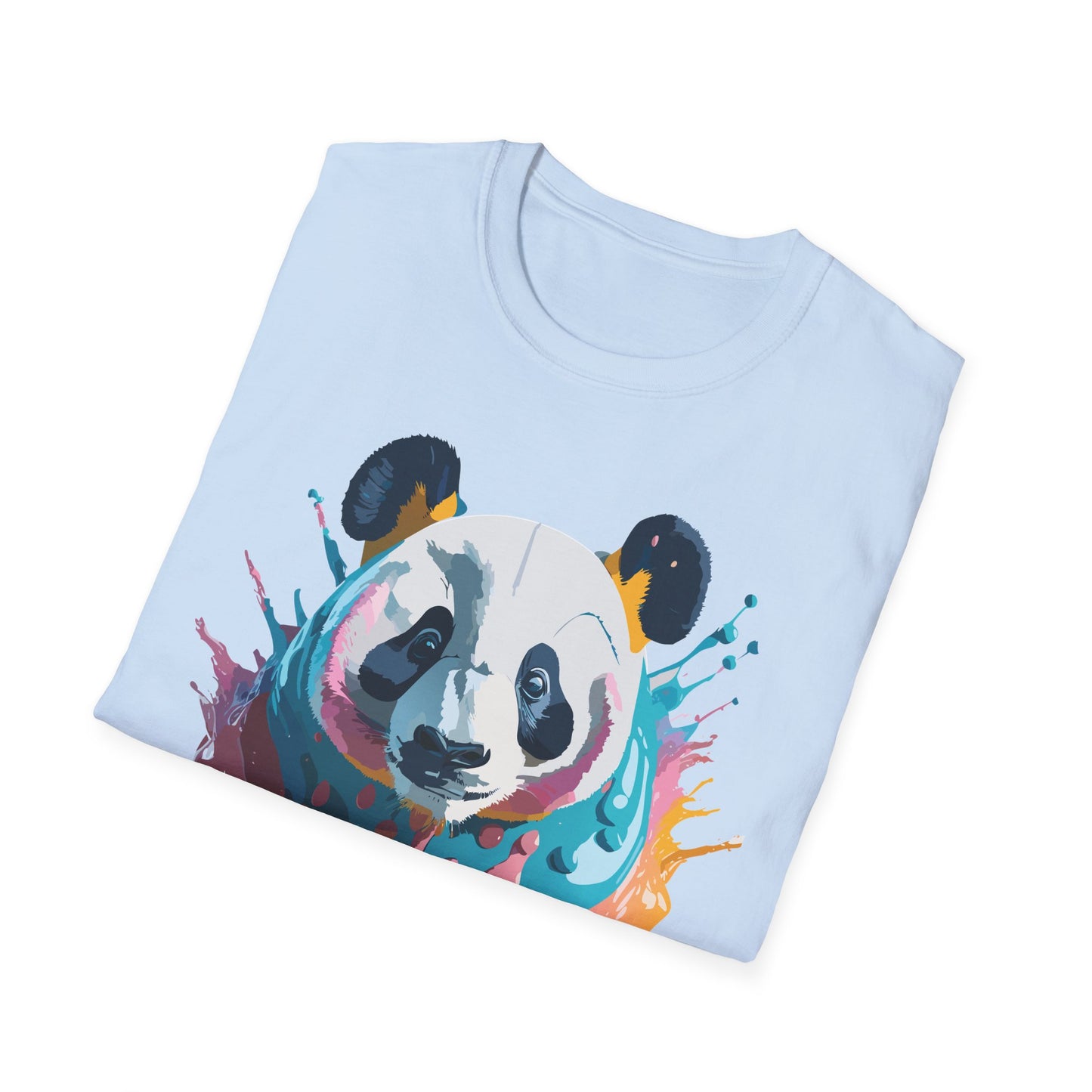 Panda Shirt, T Shirt with Panda, Animal Shirt, Tee Shirt with Animals