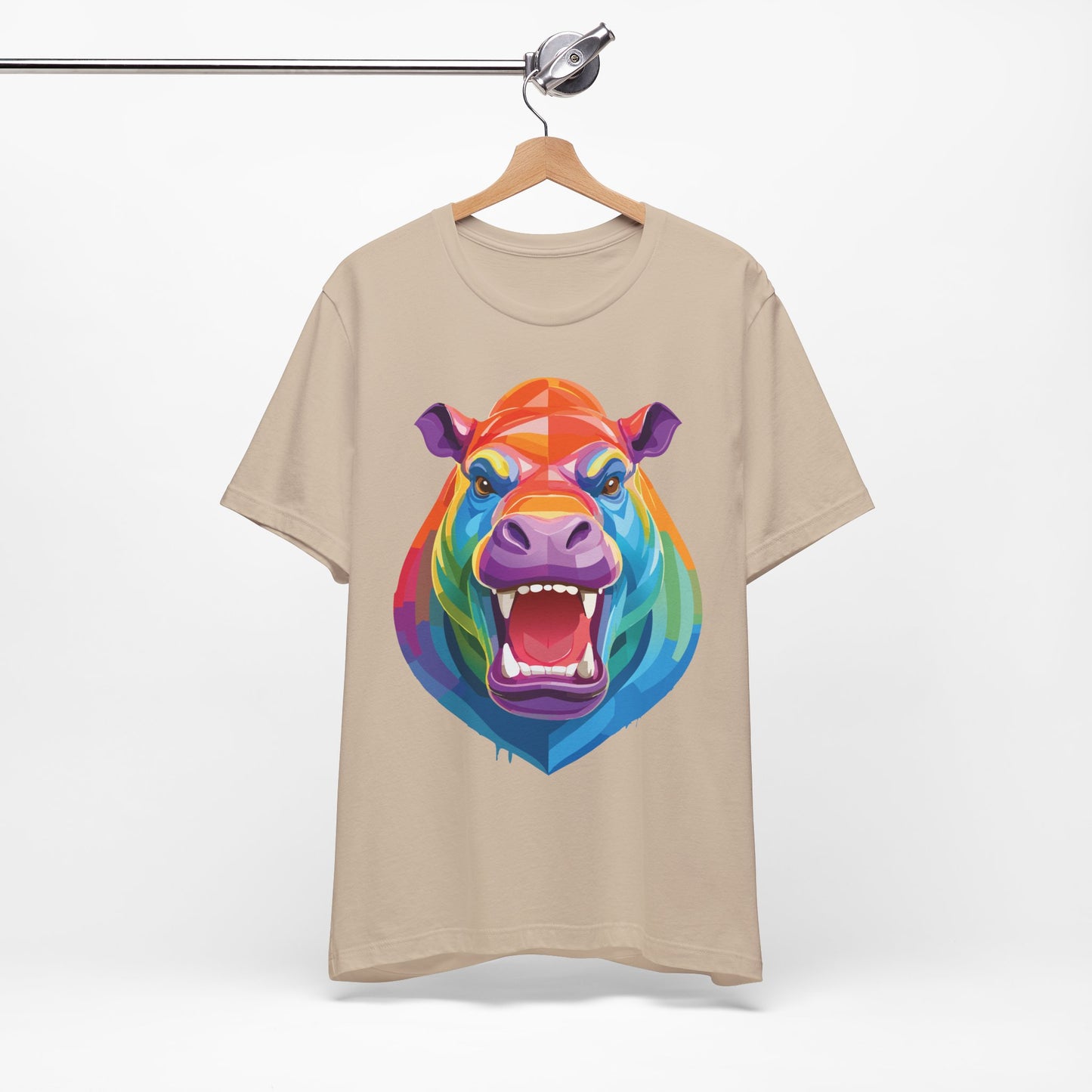 Unisex Animal Shirt, Tee Shirt with Animals, Art Design Tee Shirt, Wild Animals Shirt