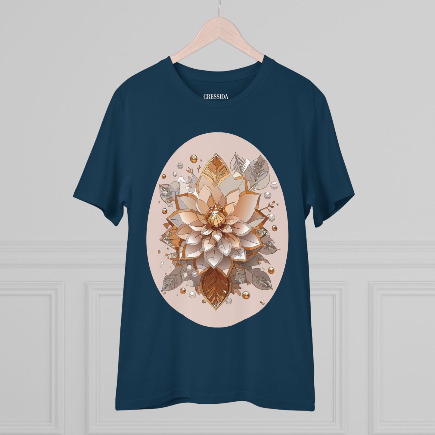 Organic T-shirt with Flower