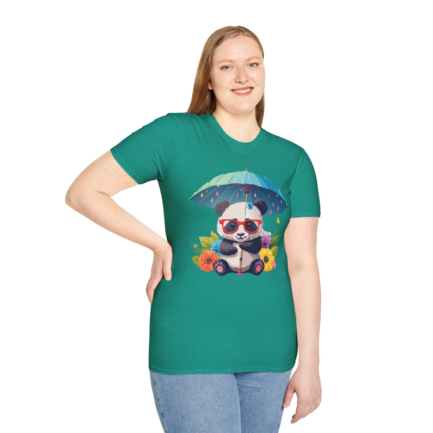 Panda Shirt, T Shirt with Panda, Animal Shirt, Tee Shirt with Animals