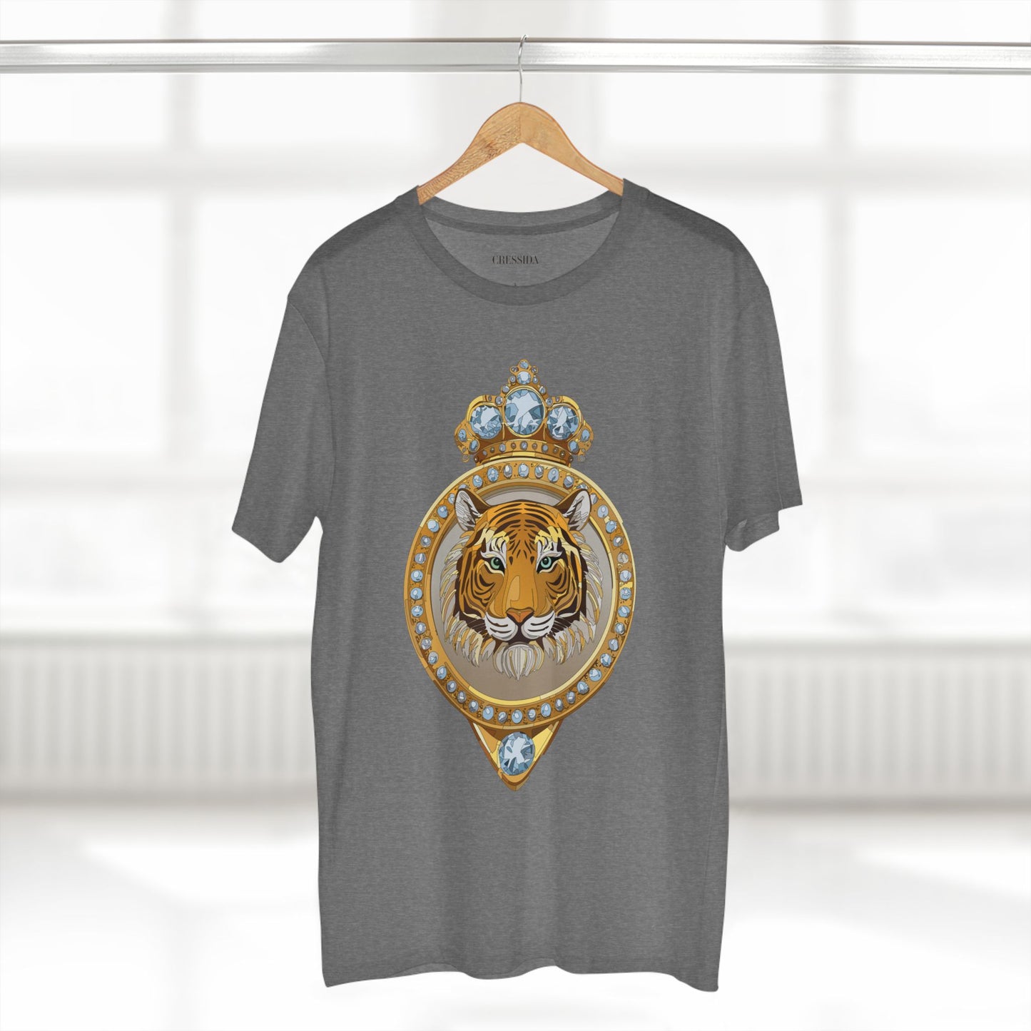 Unisex Antique Animal Medallion Premium Cotton Tee Shirt Artwork Edition