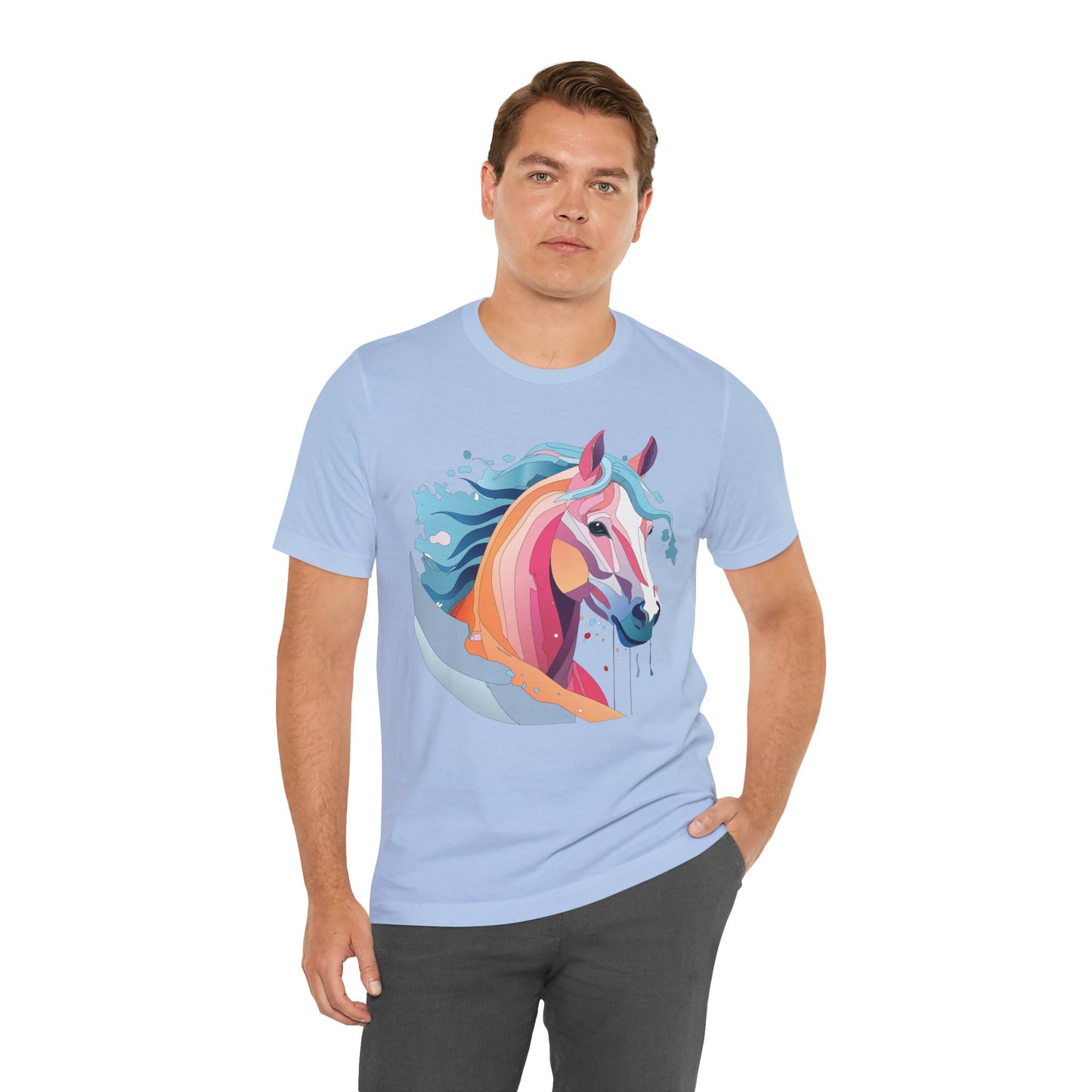 Unisex Animal Shirt, Tee Shirt with Animals, Art Design Tee Shirt, Wild Animals Shirt