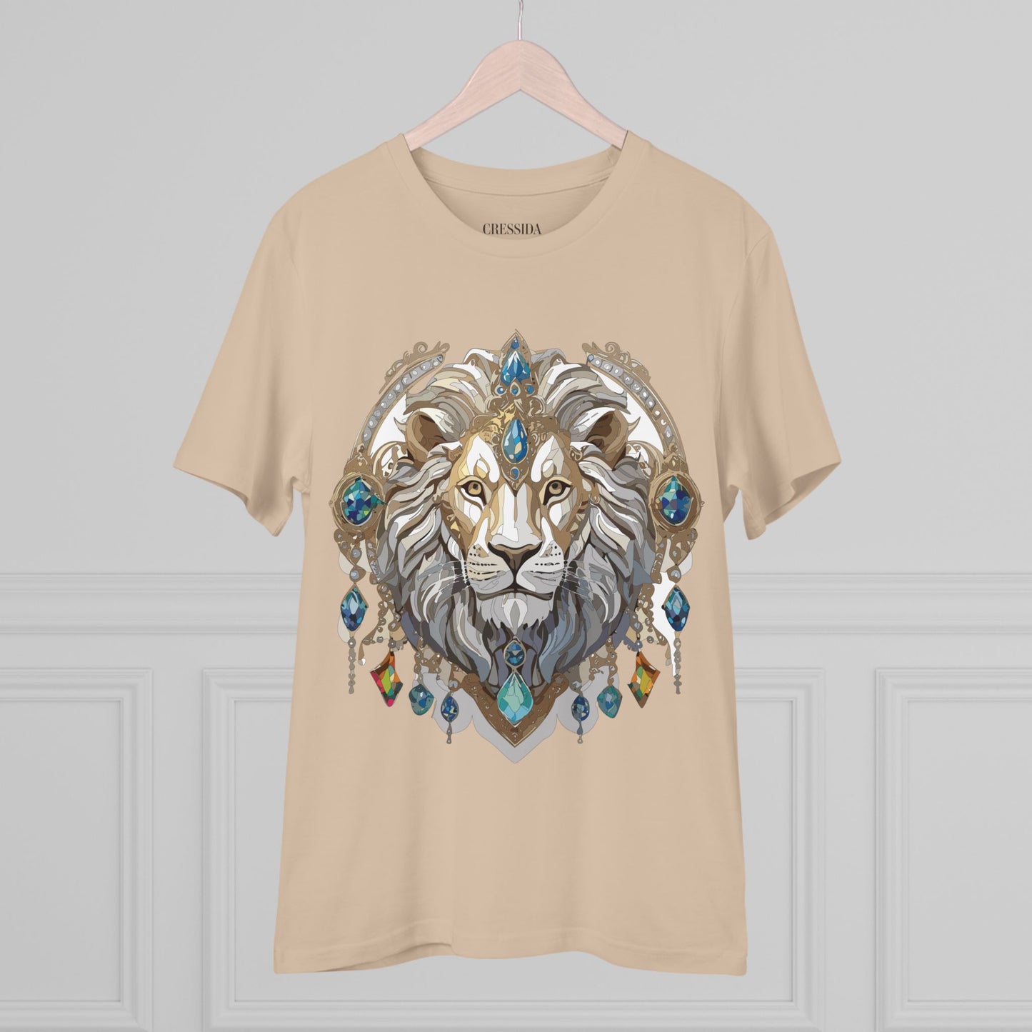 Organic T-shirt with Animals - Lion