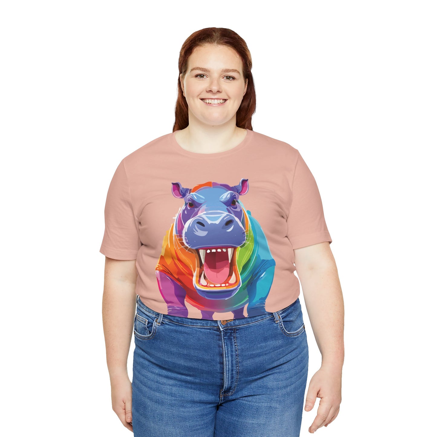 Unisex Animal Shirt, Tee Shirt with Animals, Art Design Tee Shirt, Wild Animals Shirt