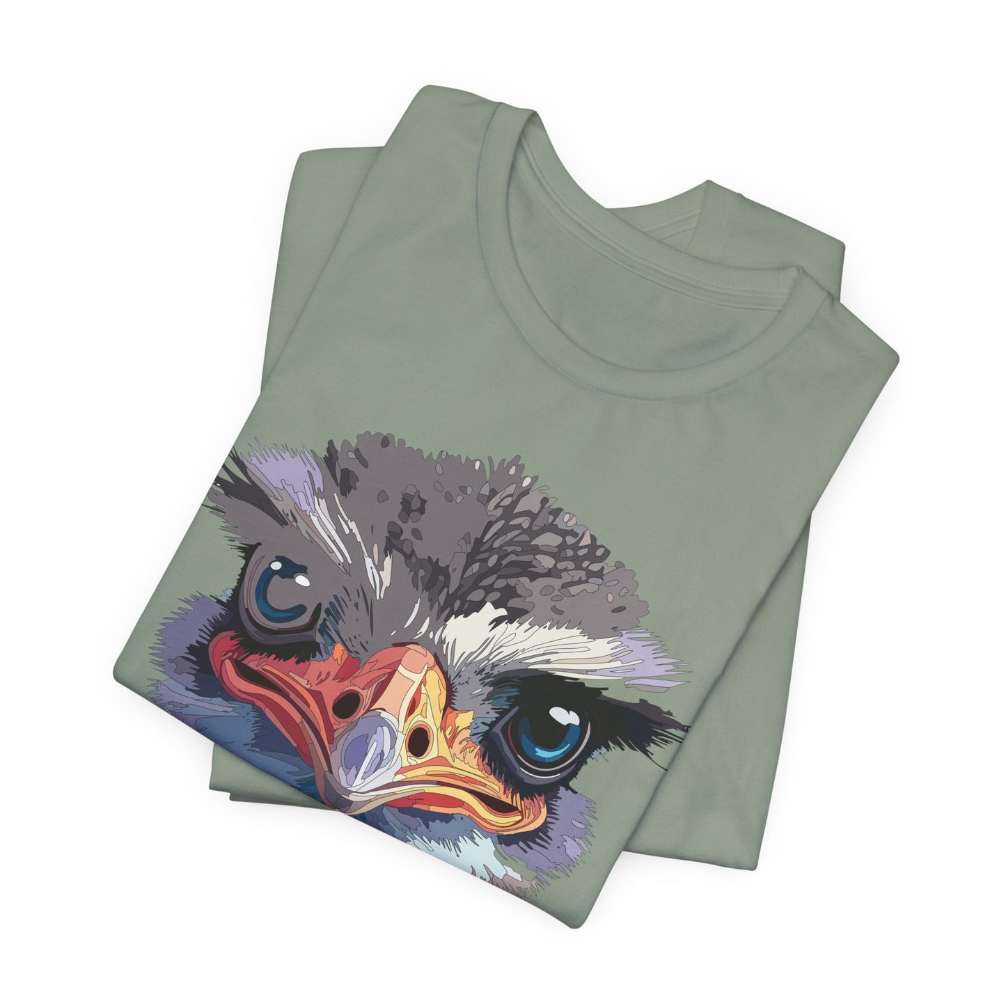 Unisex Animal Shirt, Tee Shirt with Animals, Art Design Tee Shirt, Wild Animals Shirt