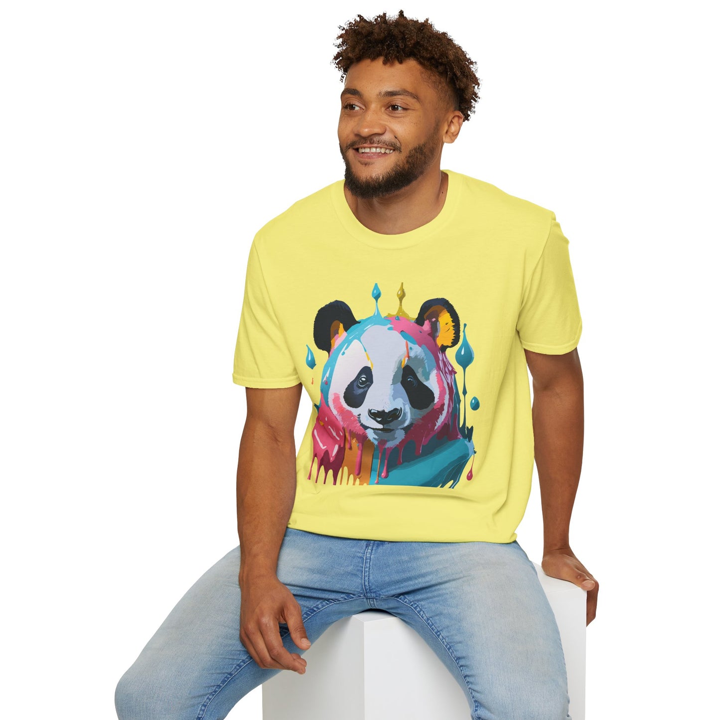Panda Shirt, T Shirt with Panda, Animal Shirt, Tee Shirt with Animals