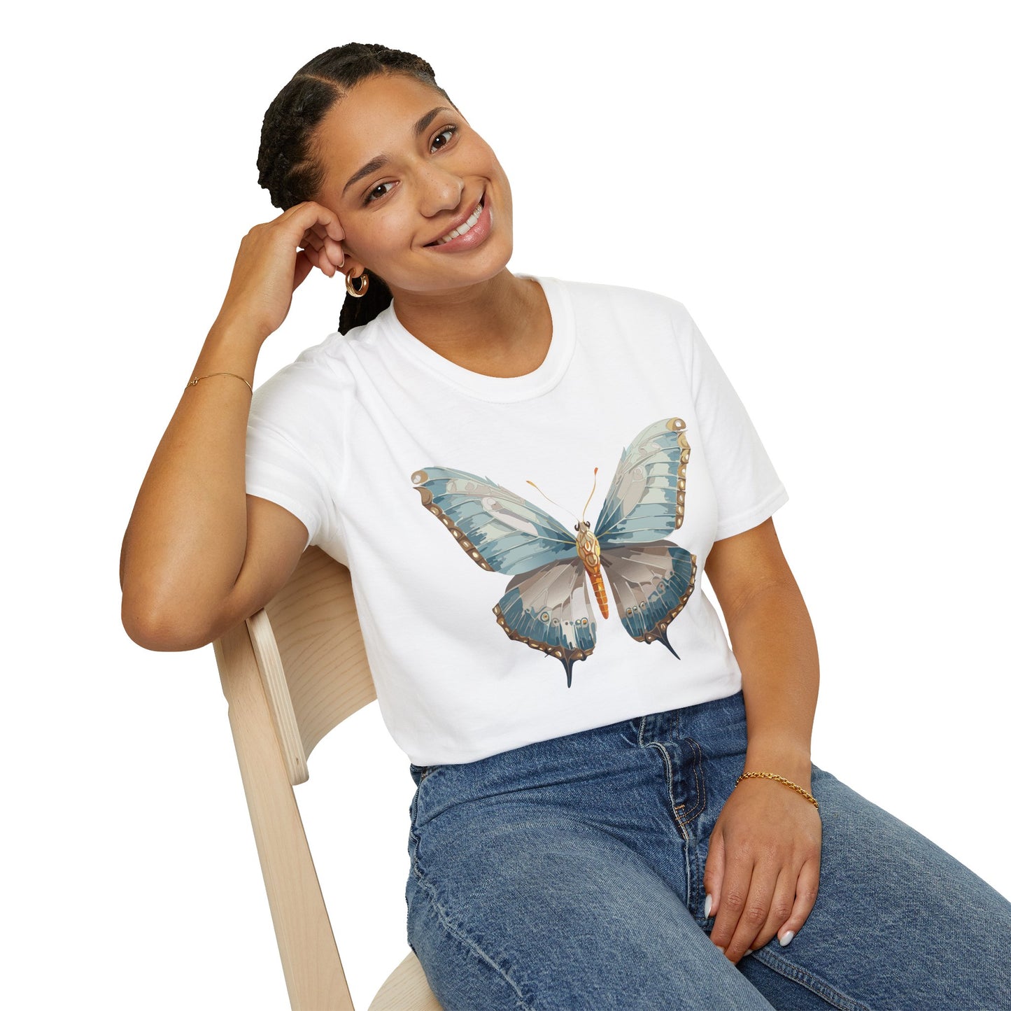 Butterfly Shirt, T Shirt with Butterfly, Monarch Shirt