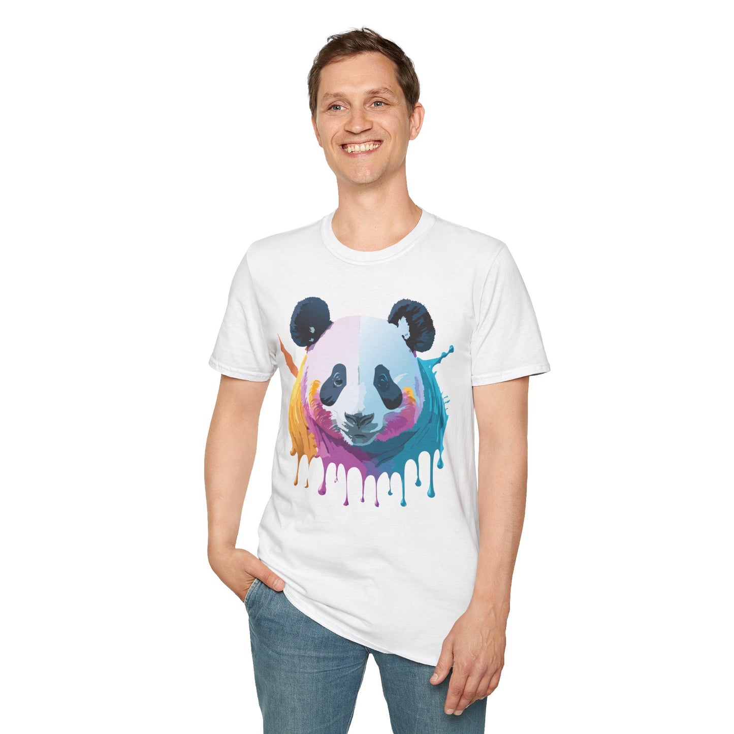 Panda Shirt, T Shirt with Panda, Animal Shirt, Tee Shirt with Animals