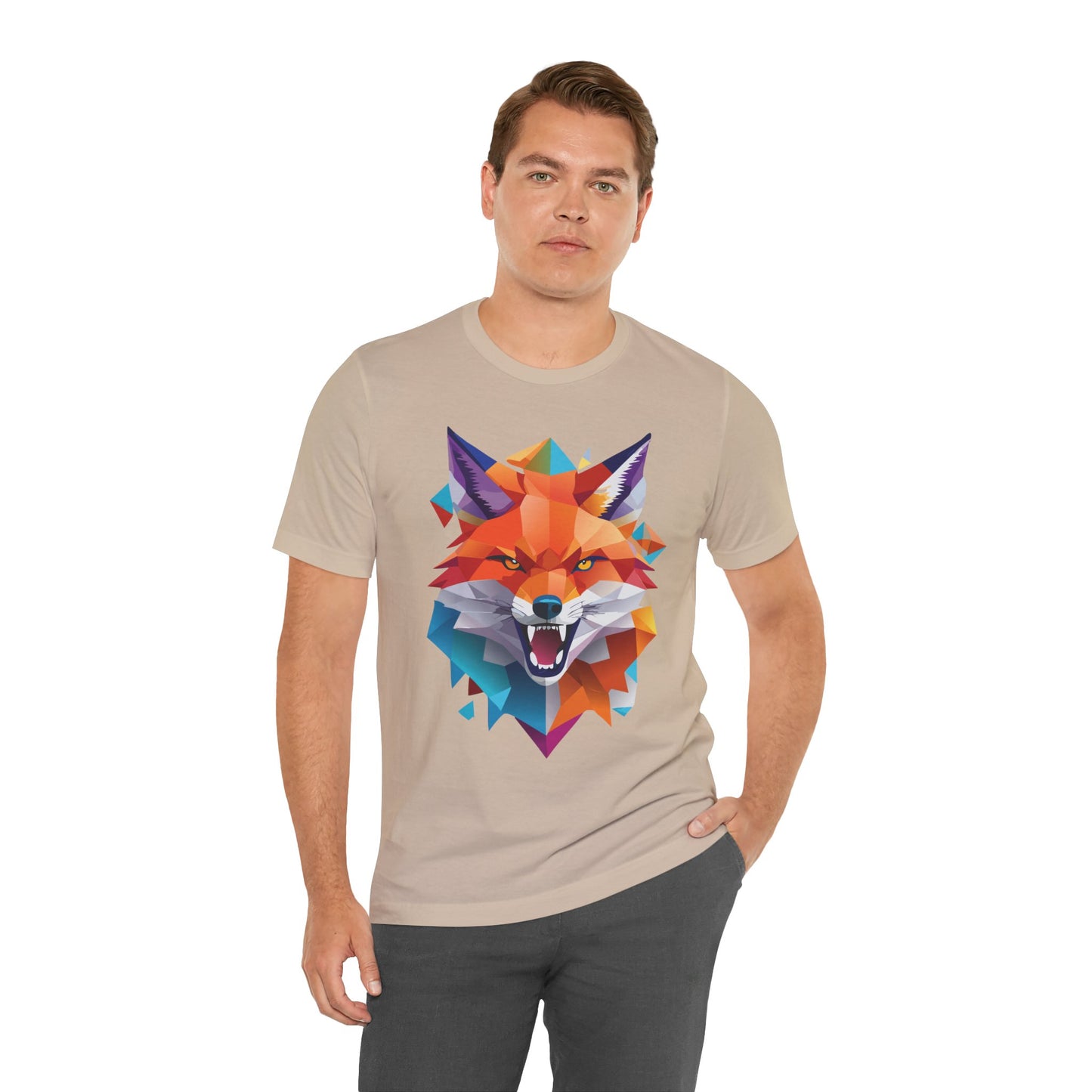 Unisex Animal Shirt, Tee Shirt with Animals, Art Design Tee Shirt, Wild Animals Shirt