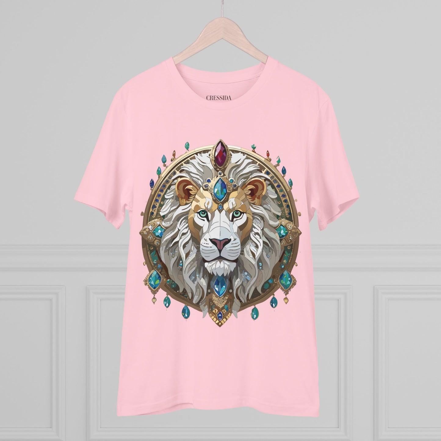 Organic T-shirt with Animals - Lion