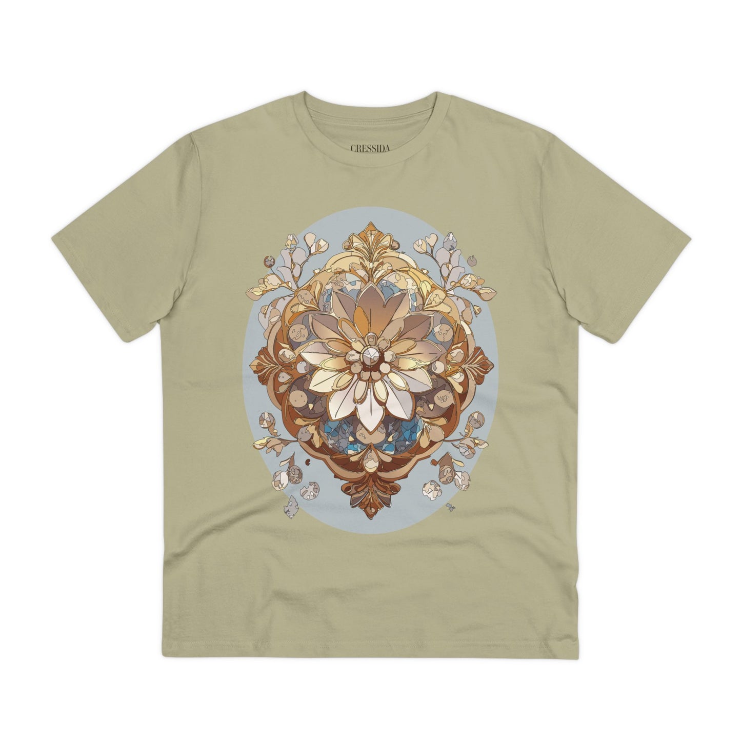 Organic T-shirt with Flower