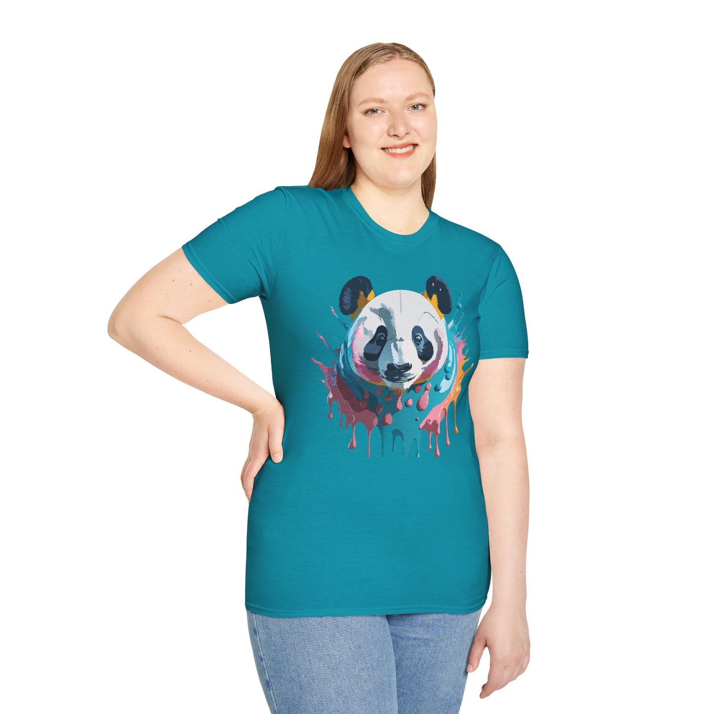 Panda Shirt, T Shirt with Panda, Animal Shirt, Tee Shirt with Animals