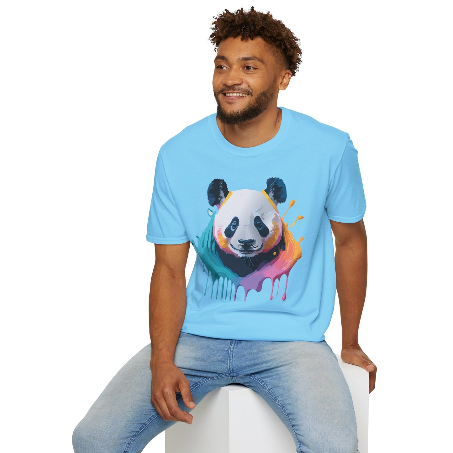 Panda Shirt, T Shirt with Panda, Animal Shirt, Tee Shirt with Animals