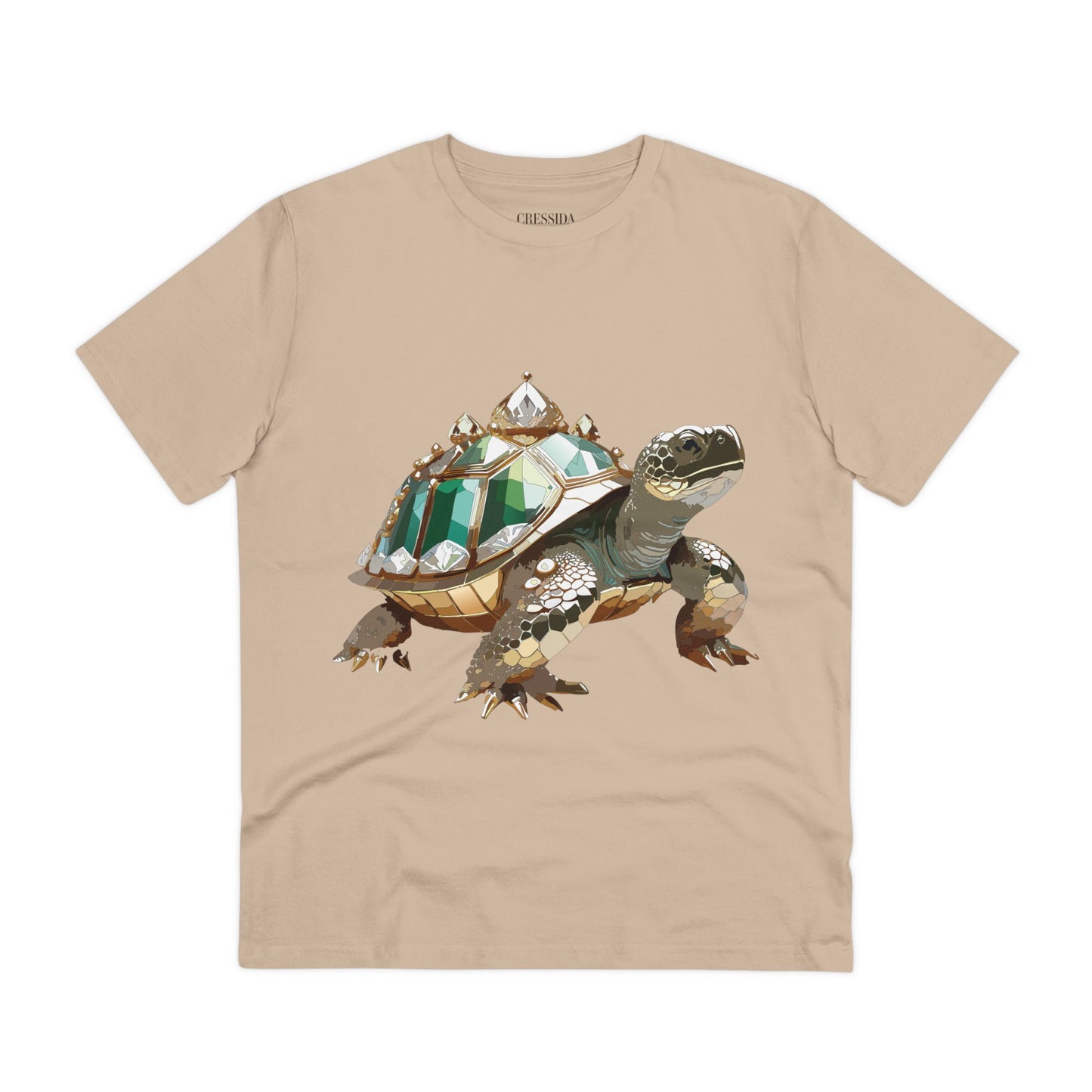 Organic T-shirt with Animals - Turtle