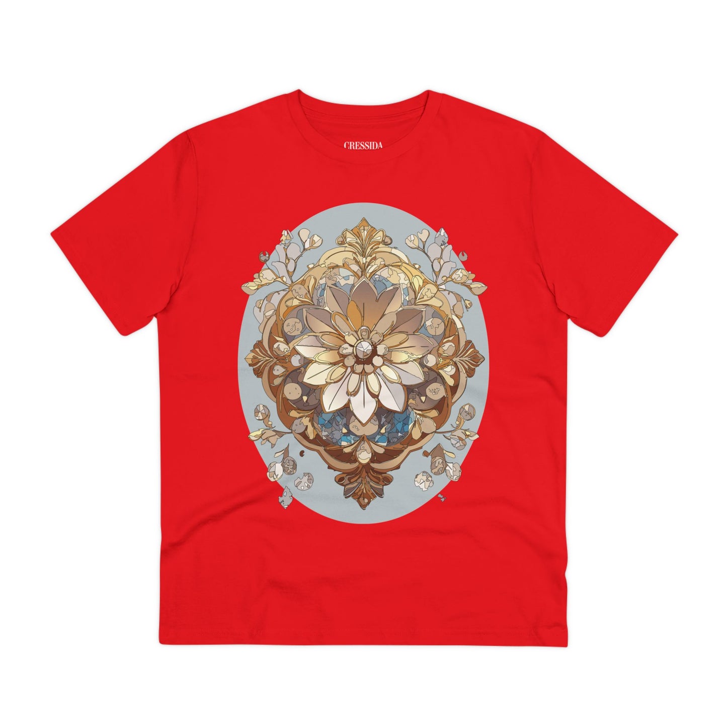 Organic T-shirt with Flower