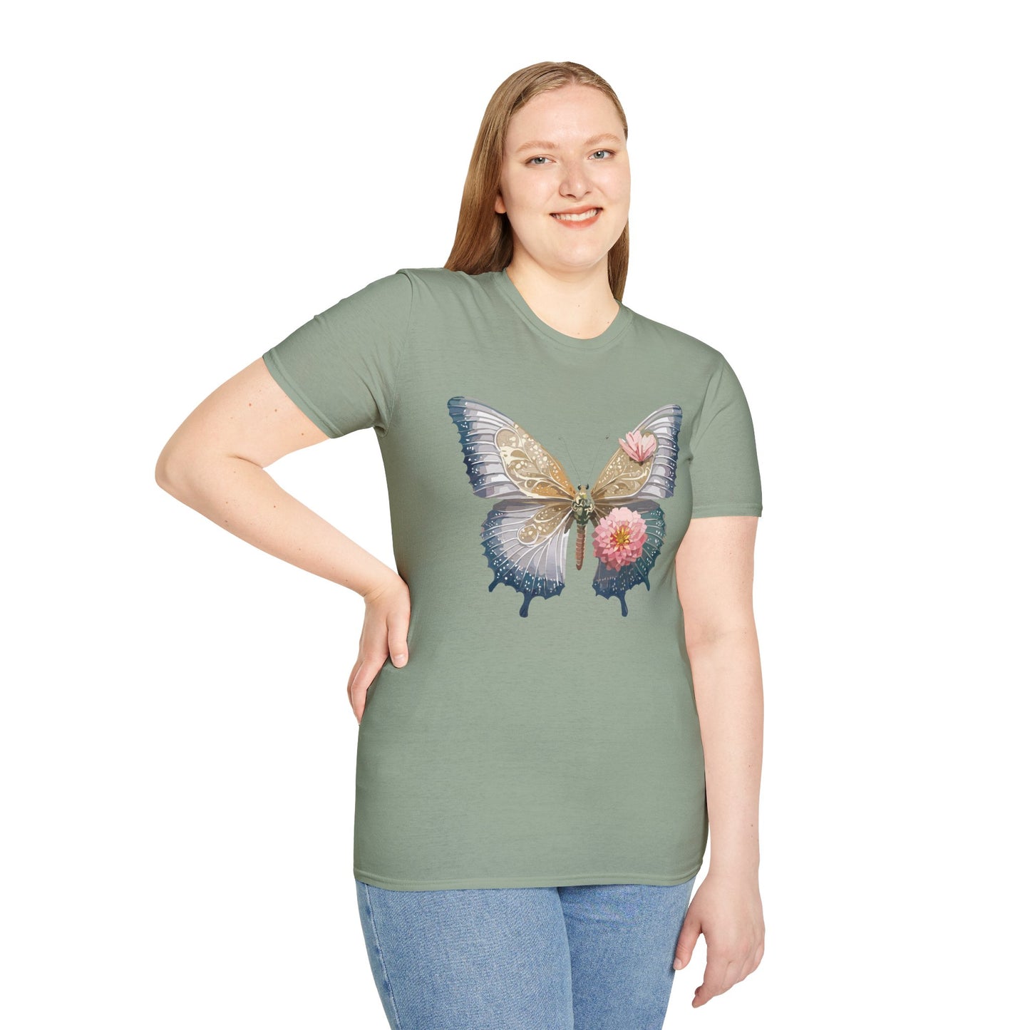 Butterfly Shirt, T Shirt with Butterfly, Monarch Shirt