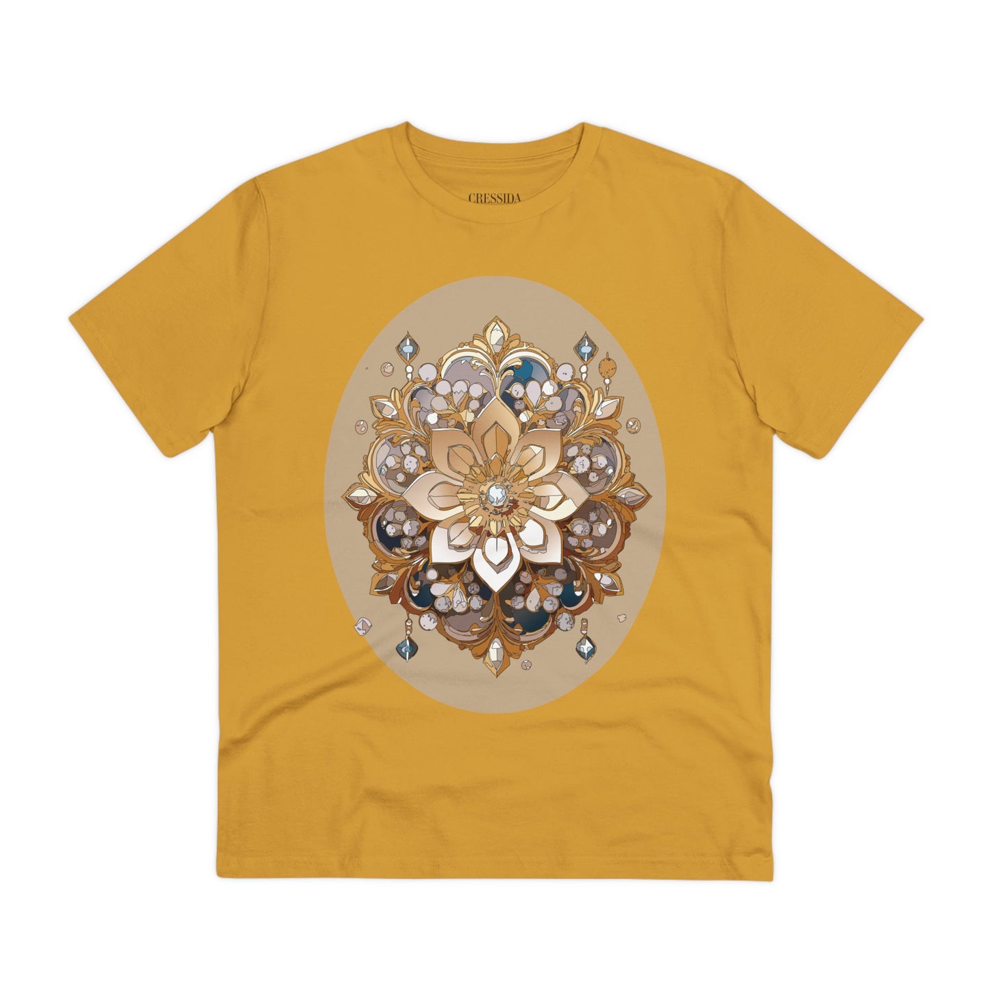 Organic T-shirt with Flower