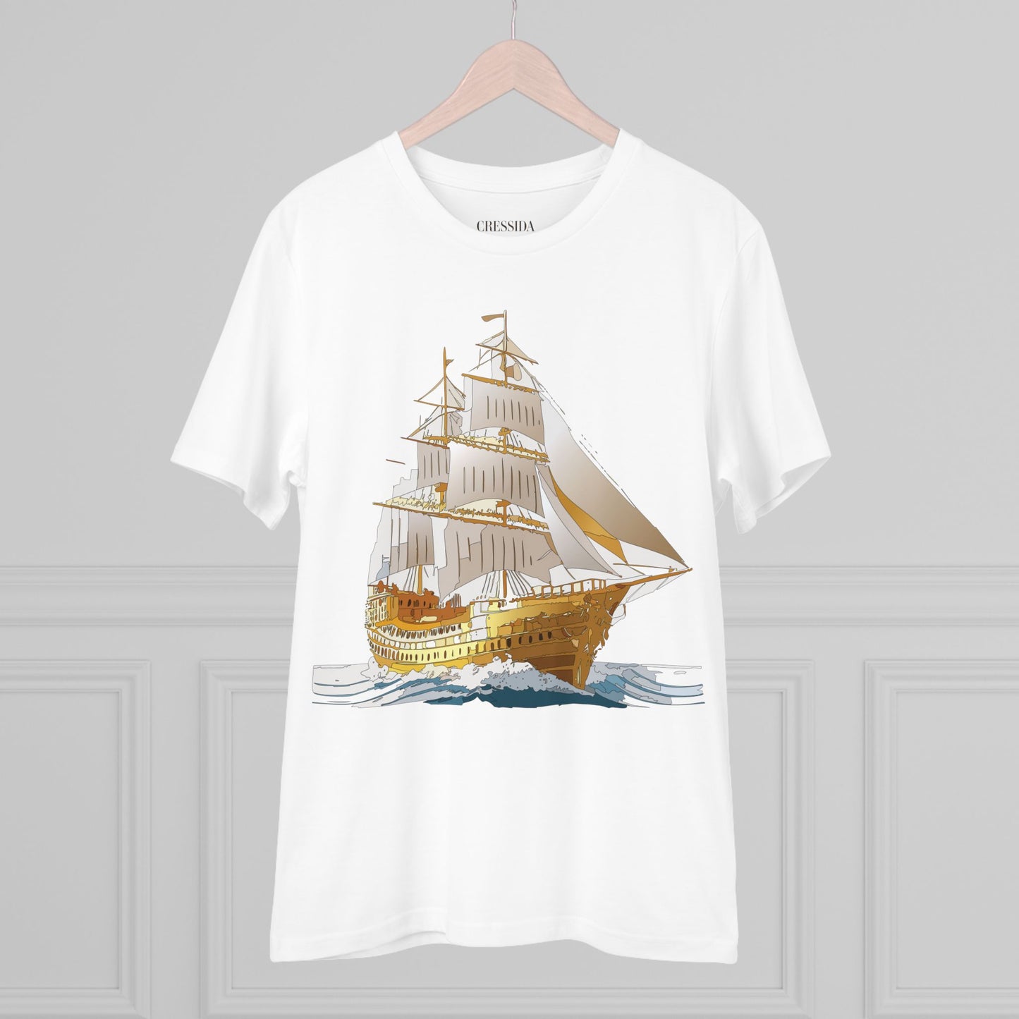 Organic T-shirt with Ship