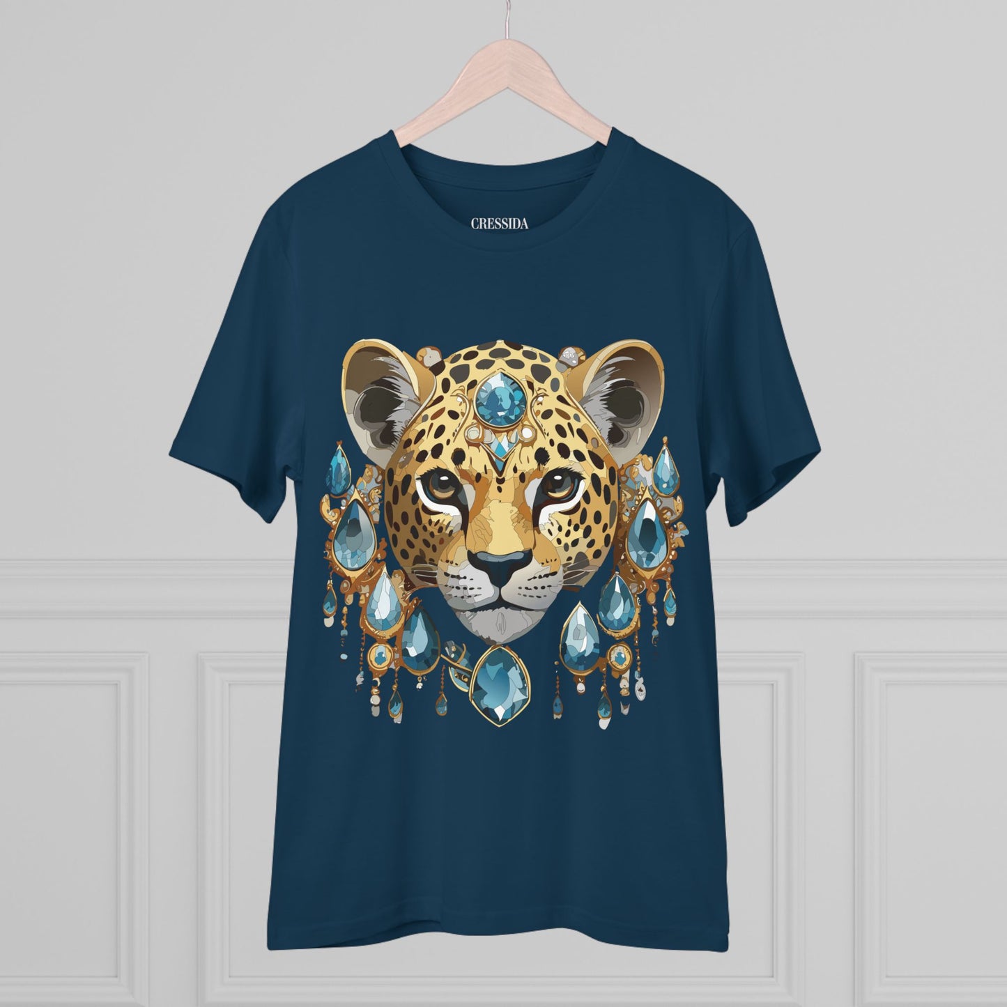 Organic T-shirt with Animals - Cheetah