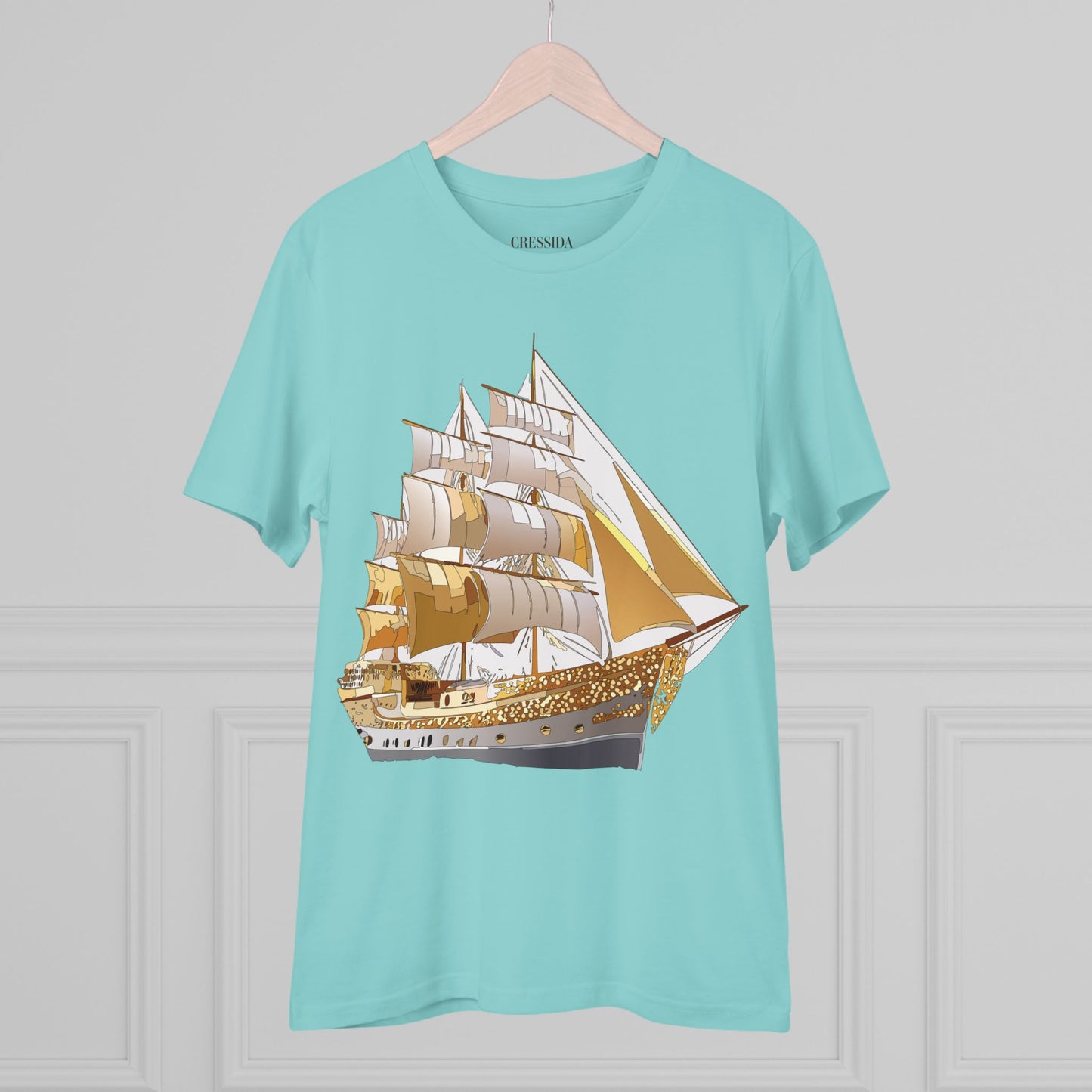 Organic T-shirt with Ship