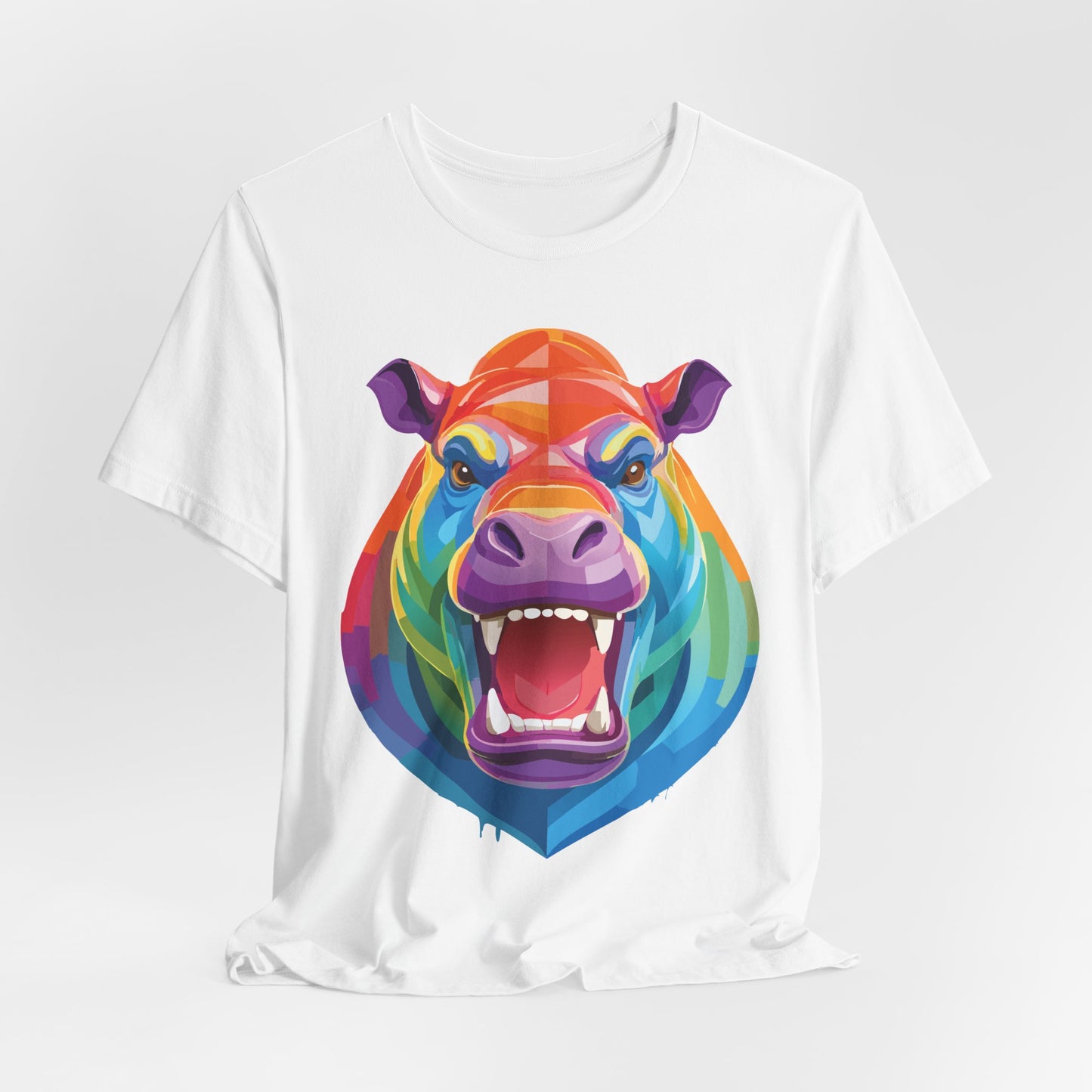 Unisex Animal Shirt, Tee Shirt with Animals, Art Design Tee Shirt, Wild Animals Shirt