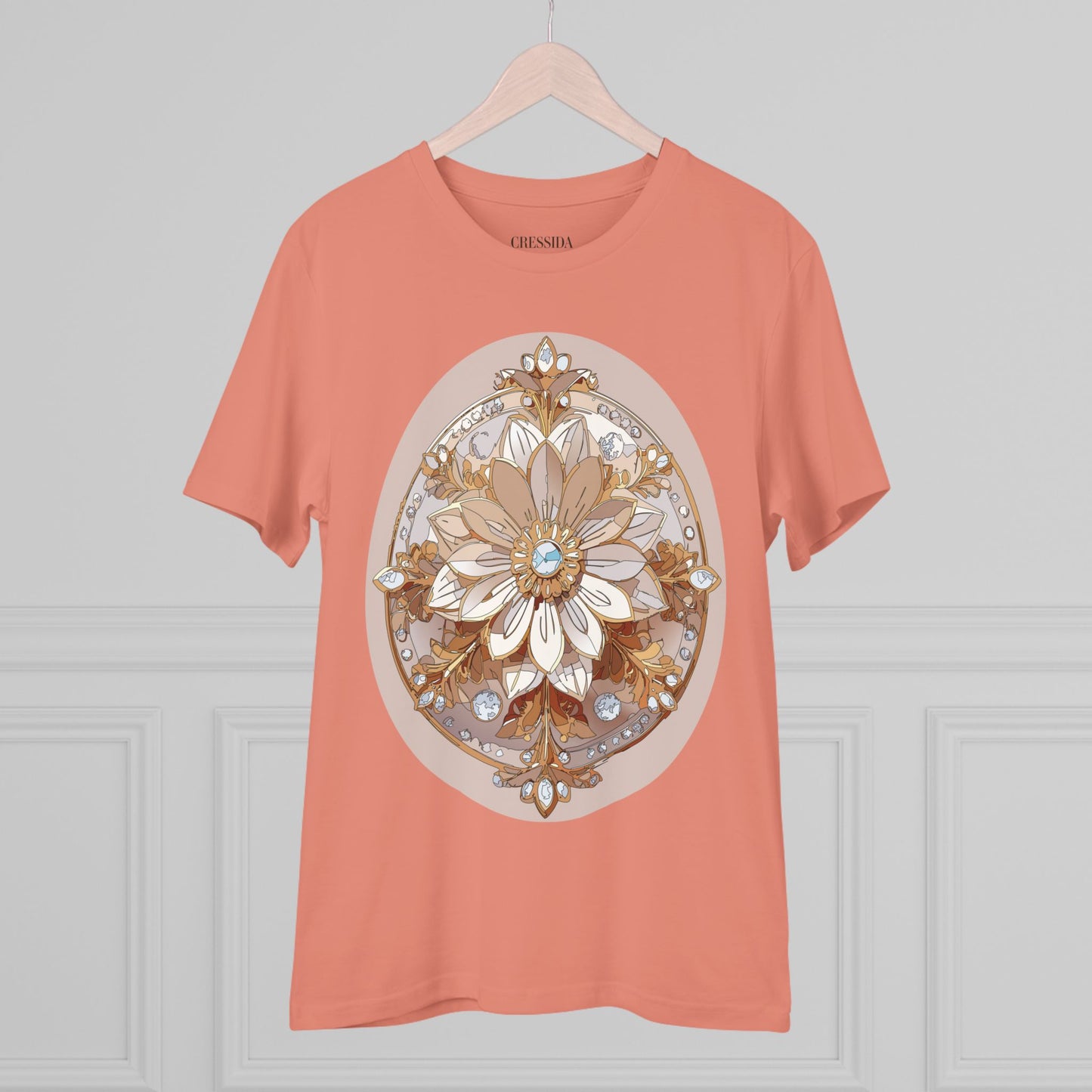 Organic T-shirt with Flower