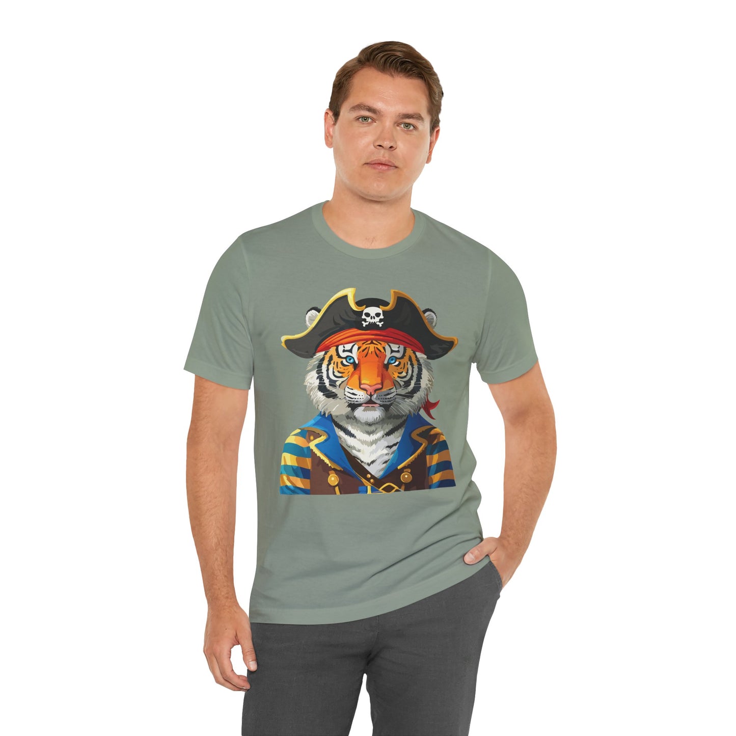Unisex Animal Shirt, Tee Shirt with Animals, Art Design Tee Shirt, Wild Animals Shirt