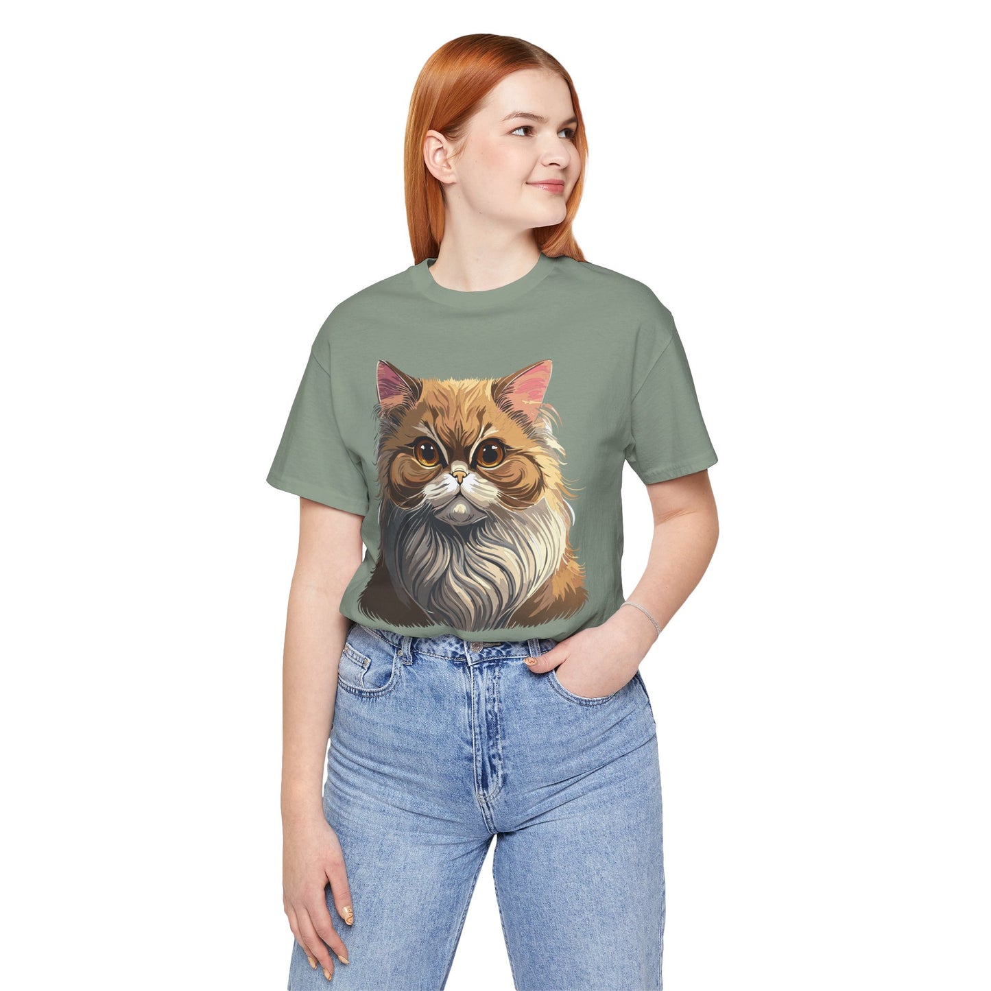 Unisex Animal Shirt, Tee Shirt with Animals, Art Design Tee Shirt, Wild Animals Shirt