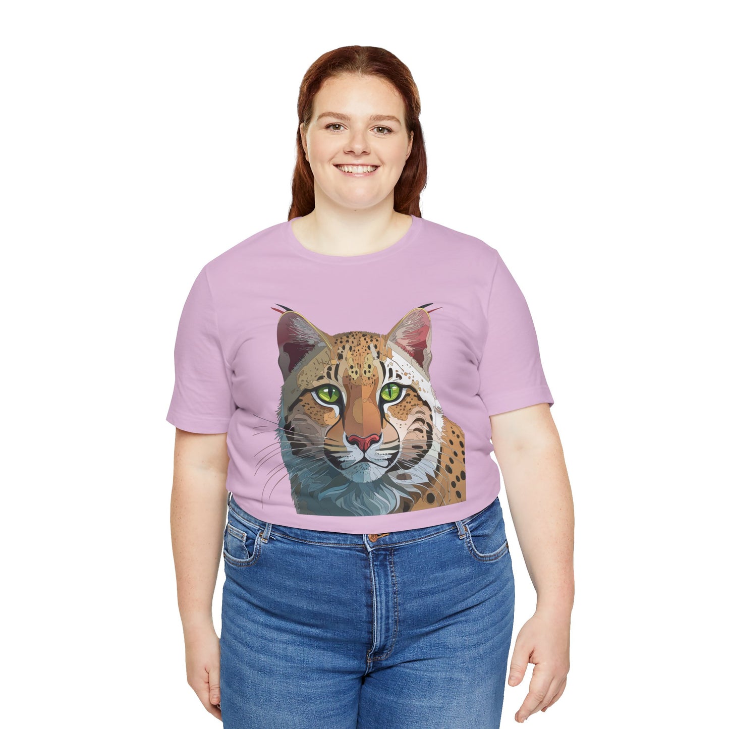 Unisex Animal Shirt, Tee Shirt with Animals, Art Design Tee Shirt, Wild Animals Shirt