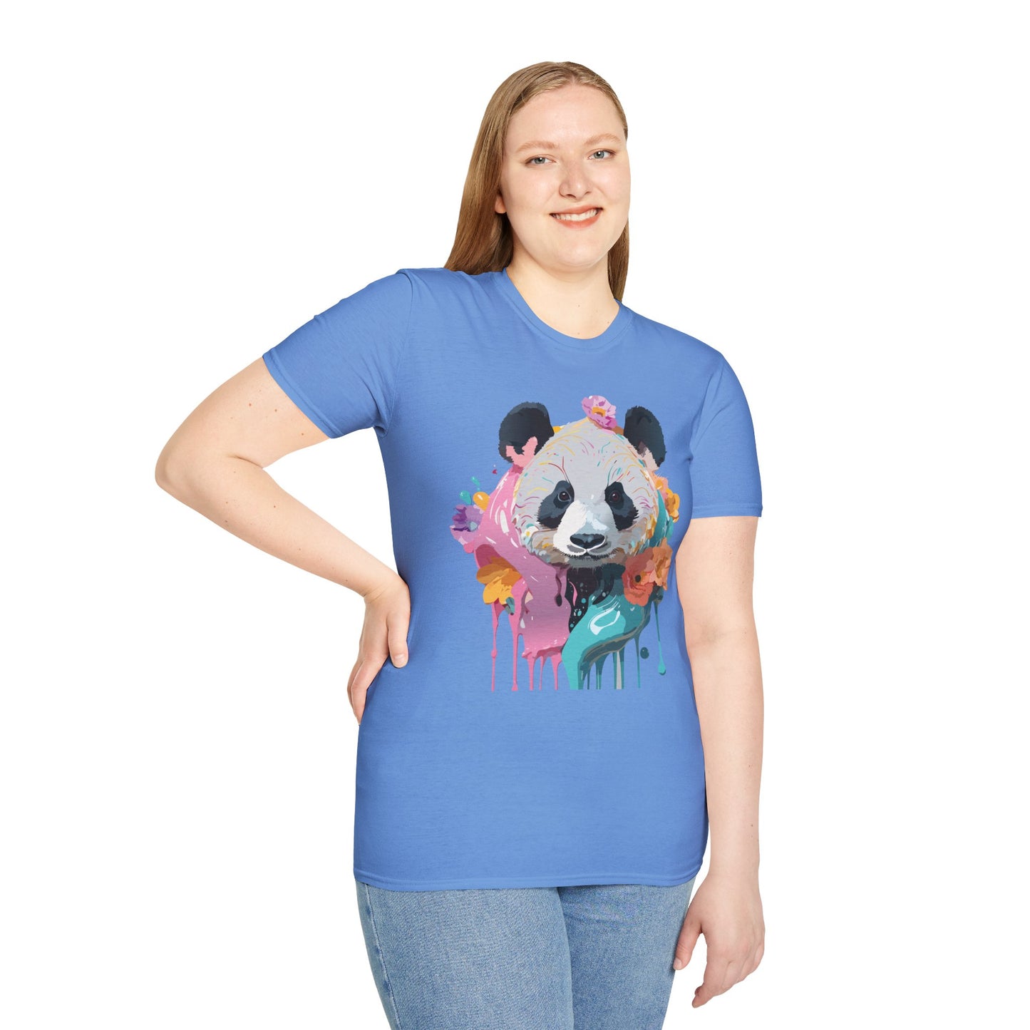 Panda Shirt, T Shirt with Panda, Animal Shirt, Tee Shirt with Animals