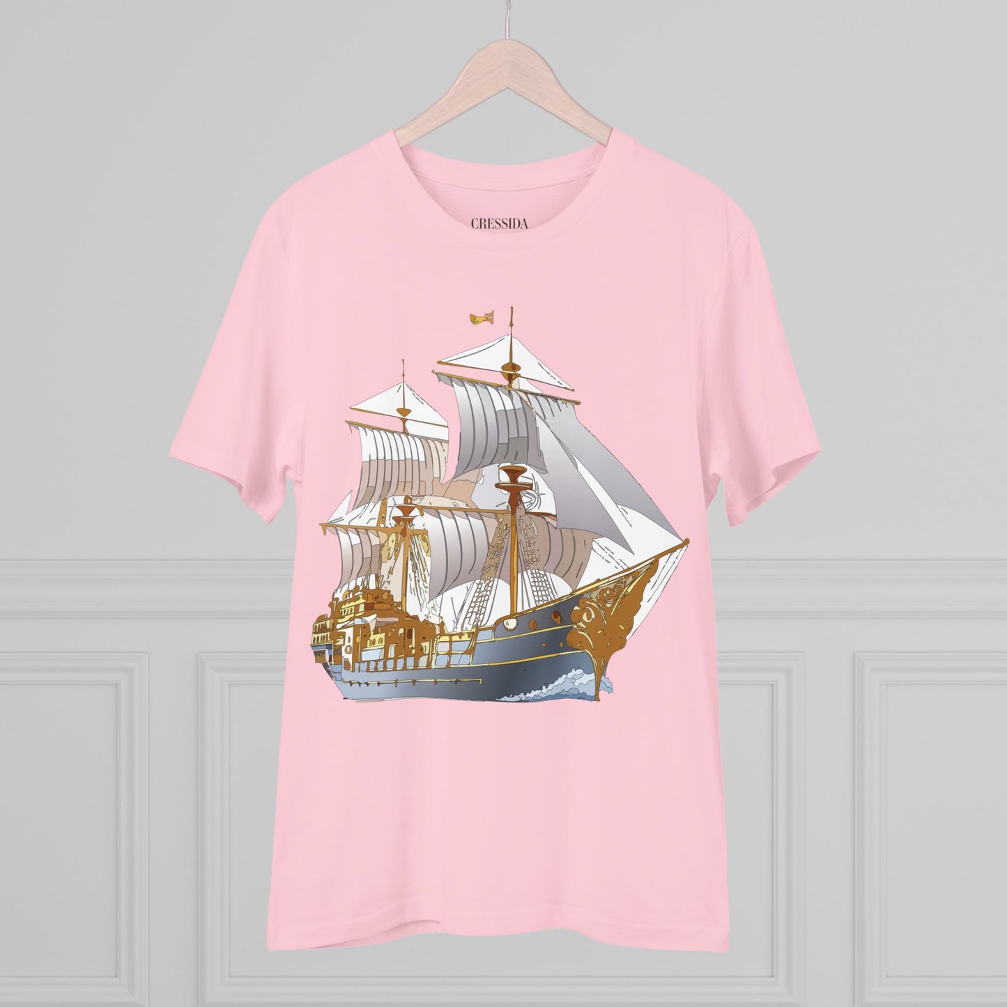 Organic T-shirt with Ship