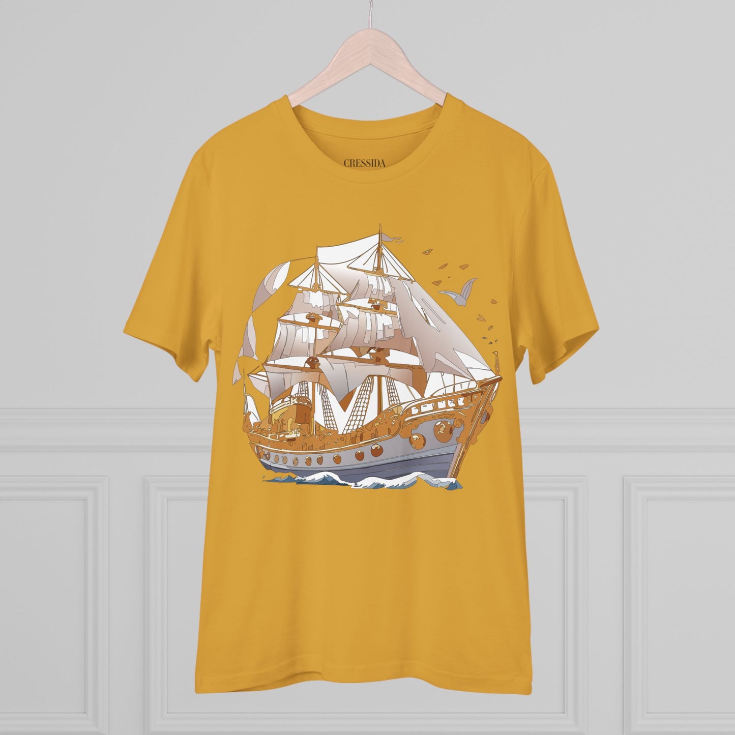 Organic T-shirt with Ship