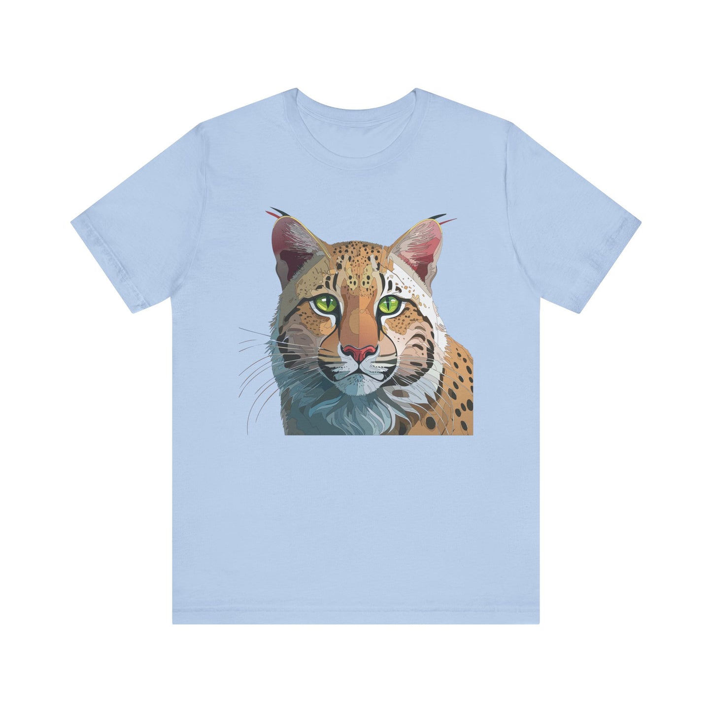 Unisex Animal Shirt, Tee Shirt with Animals, Art Design Tee Shirt, Wild Animals Shirt