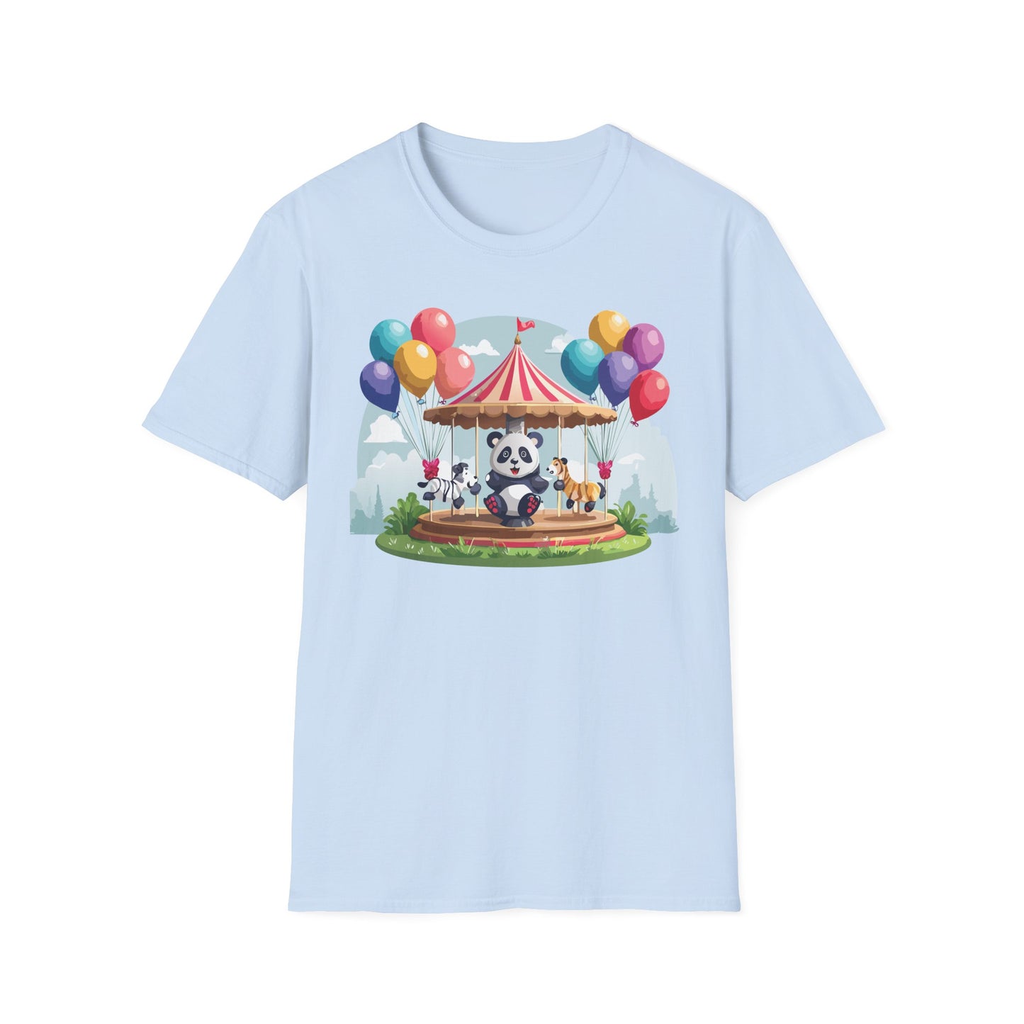 Panda Shirt, T Shirt with Panda, Animal Shirt, Tee Shirt with Animals