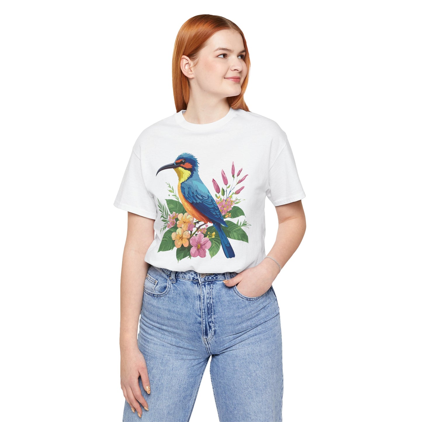 Unisex Animal Shirt, Tee Shirt with Animals, Art Design Tee Shirt, Wild Animals Shirt