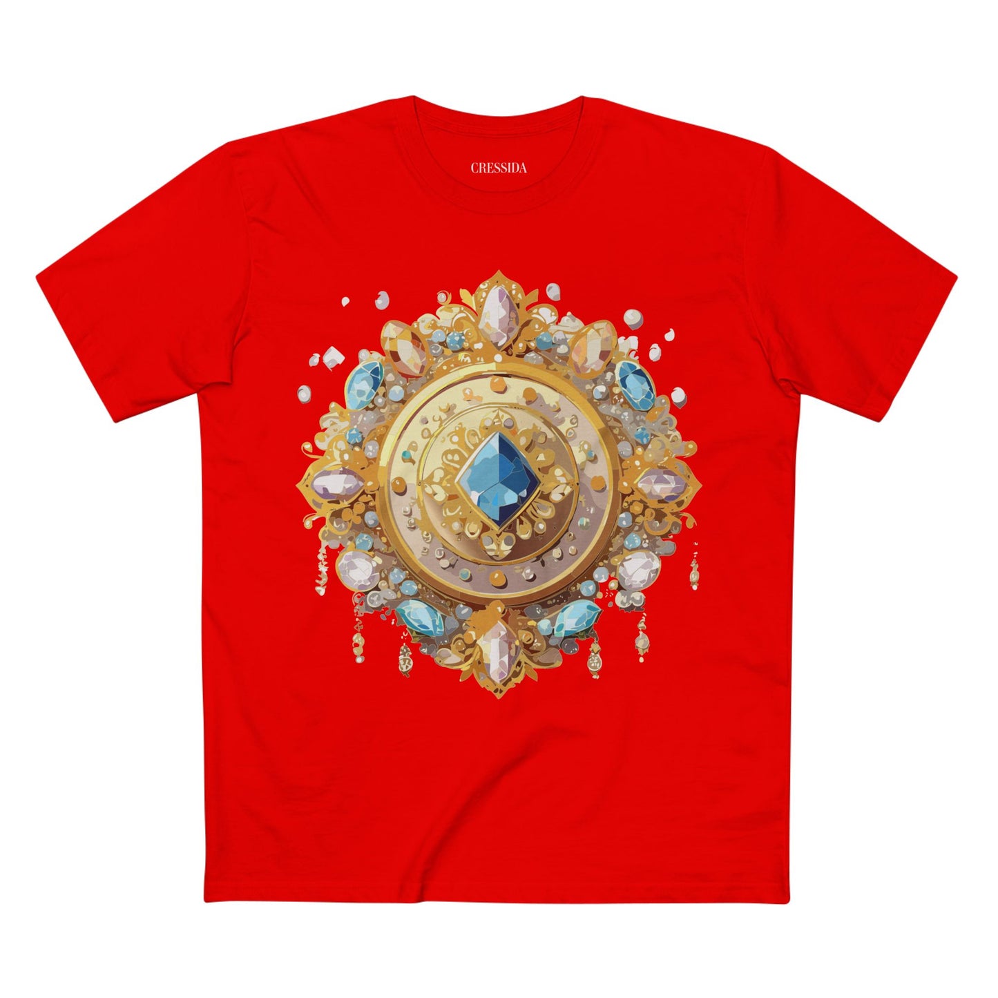 Medallion Shirt, Shirt with Medallion, Tee Shirt with Medal