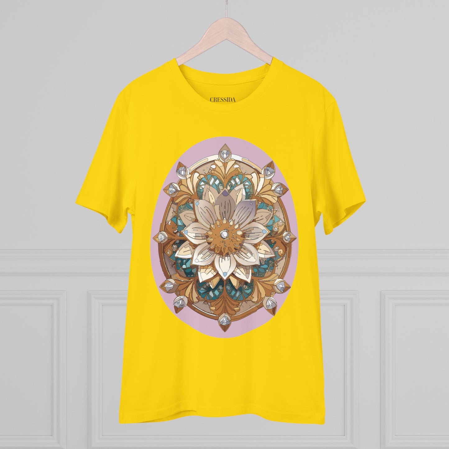 Organic T-shirt with Flower