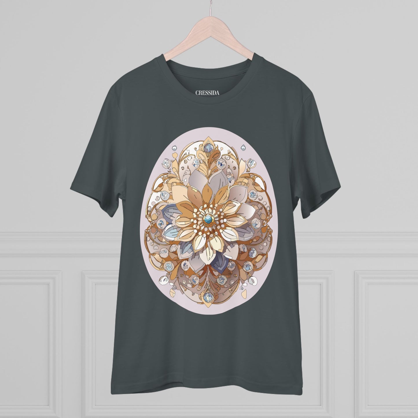 Organic T-shirt with Flower