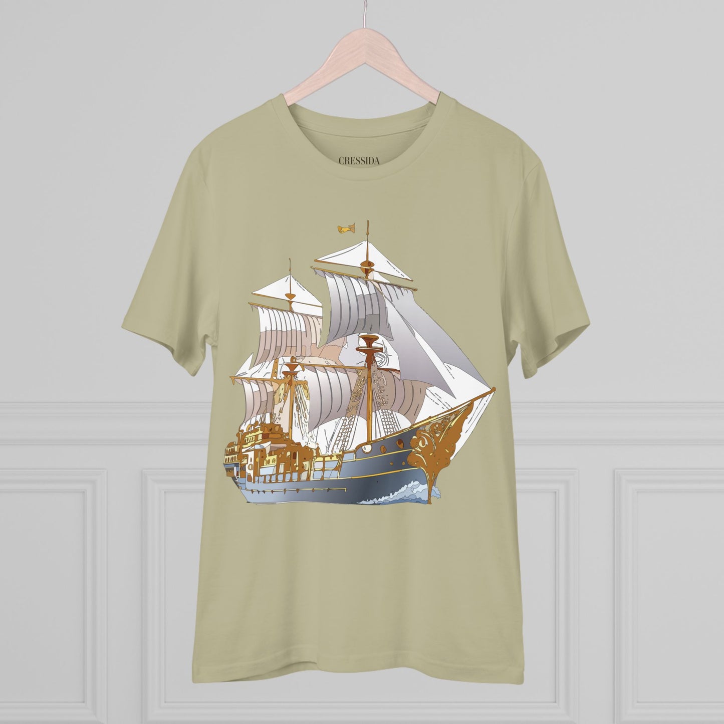 Organic T-shirt with Ship