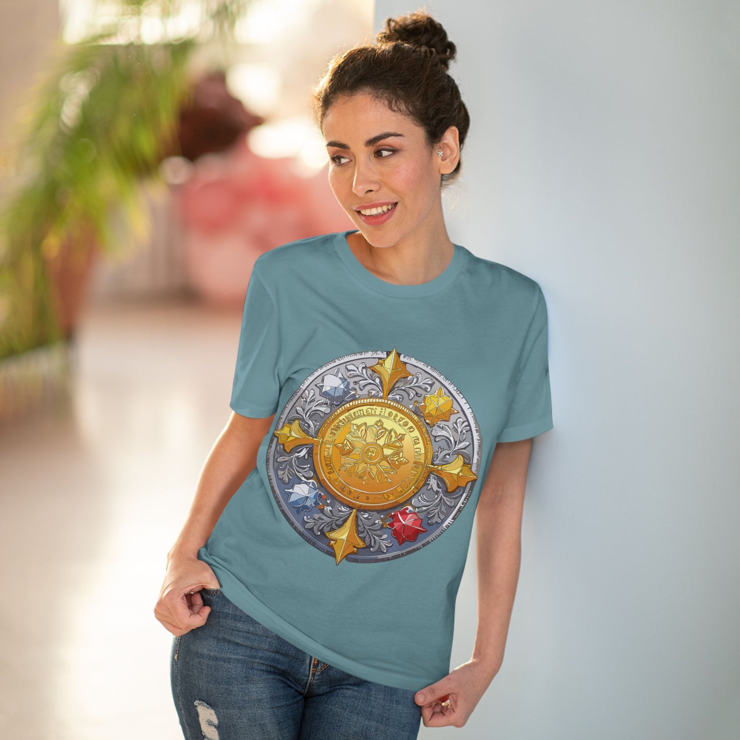 Organic T-shirt with Coin